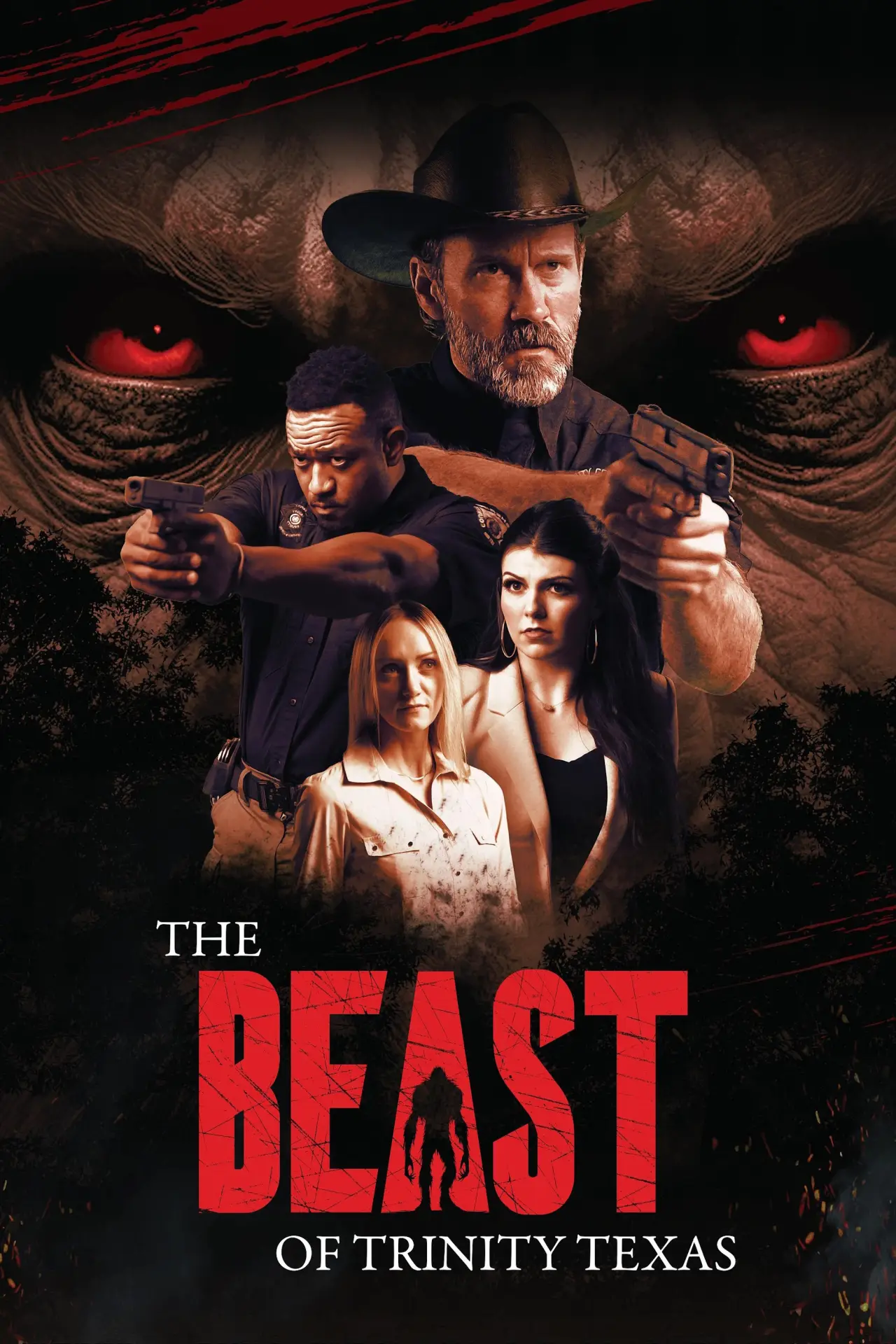 Plakat filmowy "The Beast of Trinity Texas"