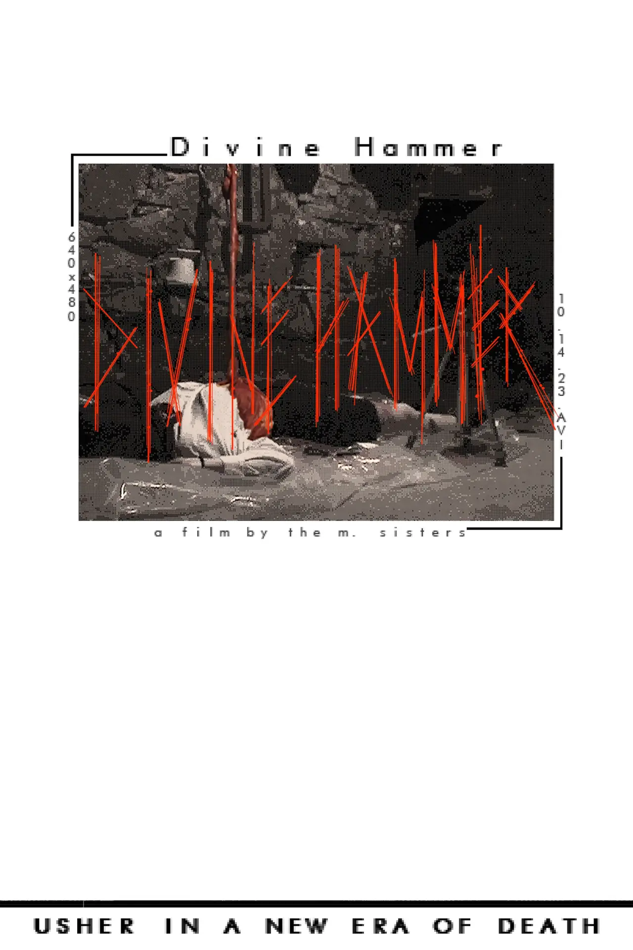 Plakat filmowy "Divine Hammer"