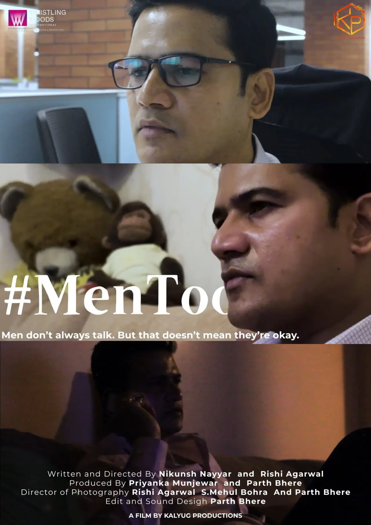 Plakat filmowy "MEN TOO"