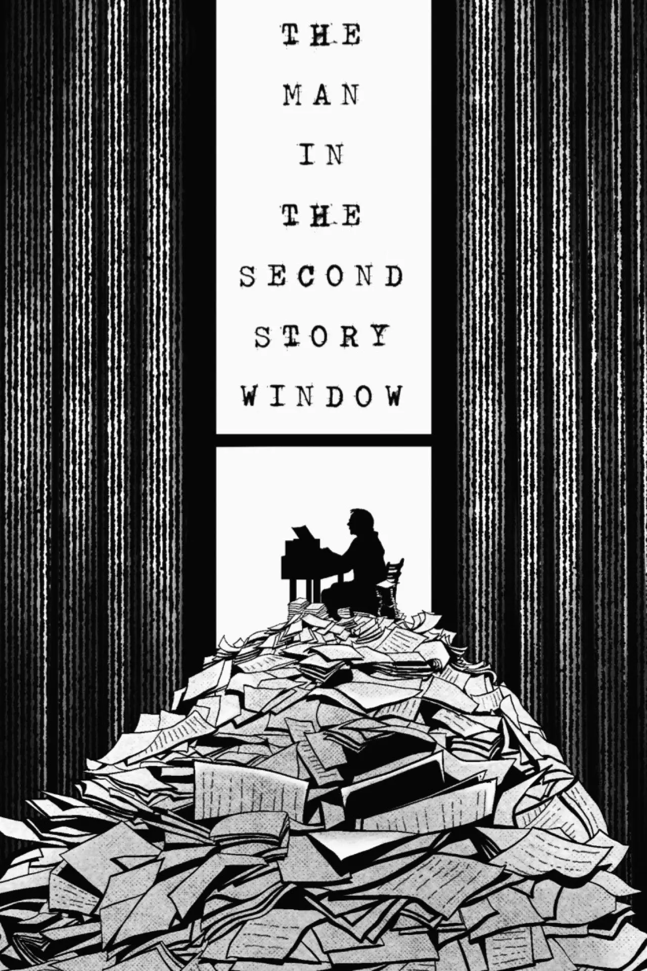 Plakat filmowy "The Man in the Second Story Window"