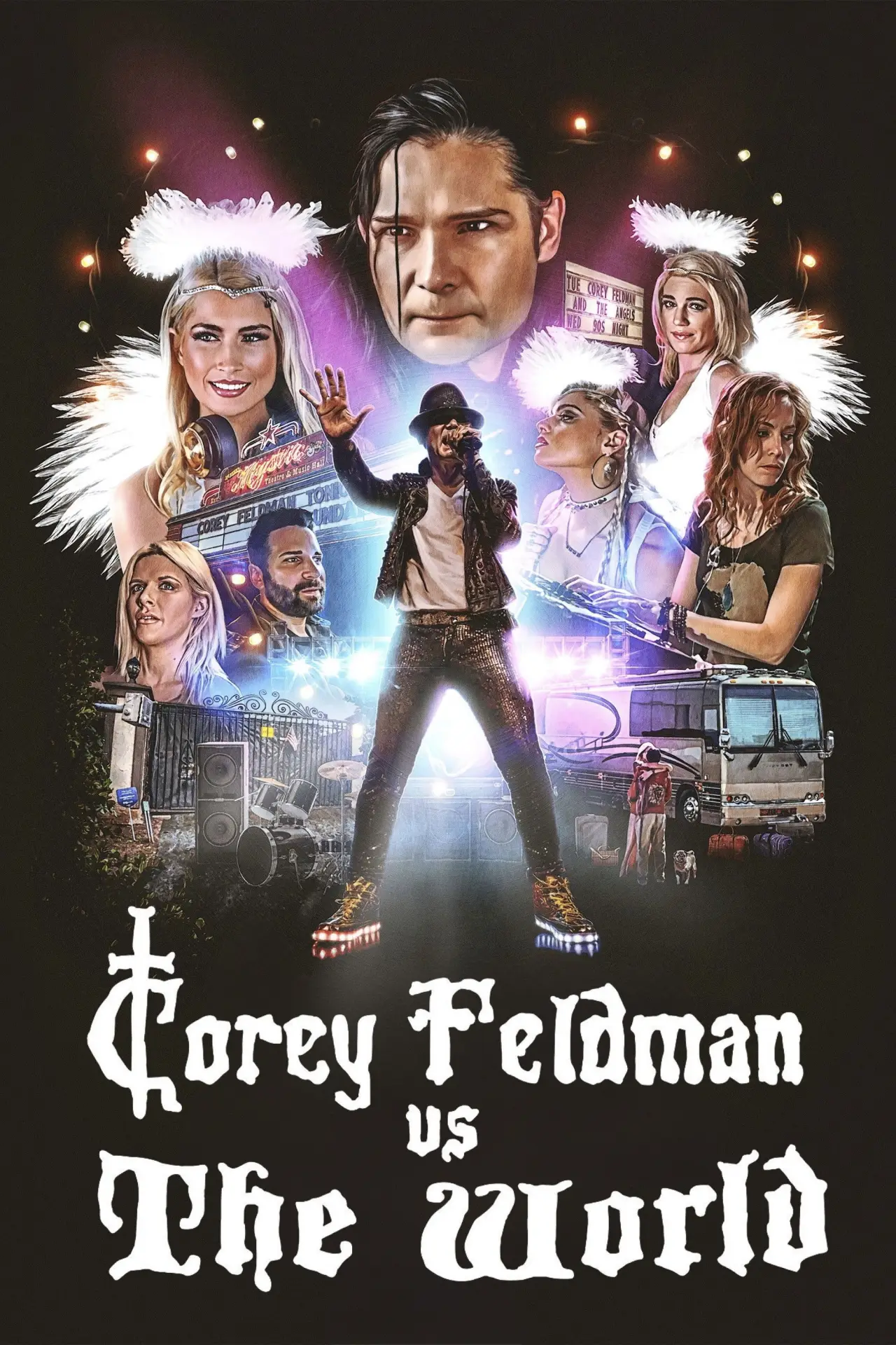 Plakat filmowy "Corey Feldman vs. the World"