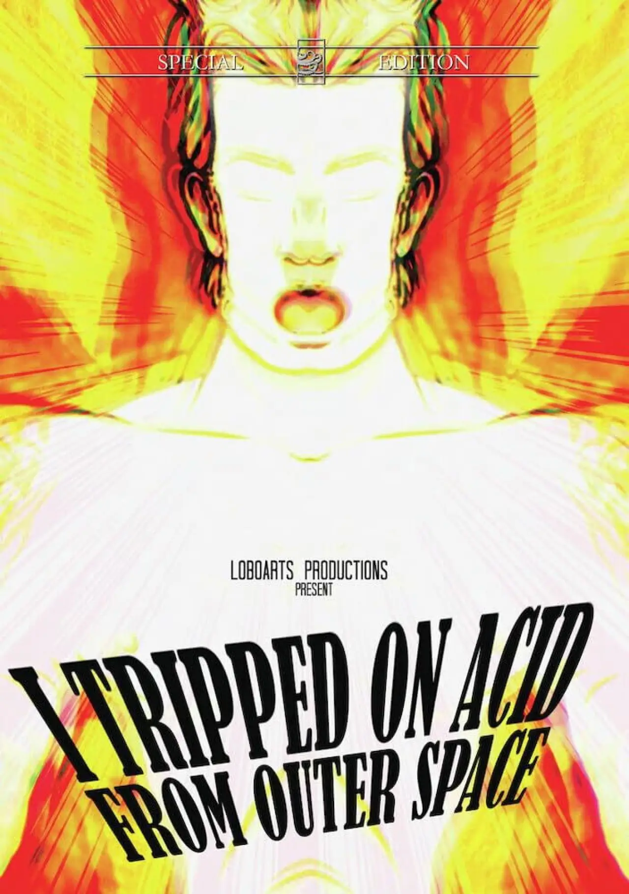 Plakat filmowy "I Tripped on Acid from Outer Space"