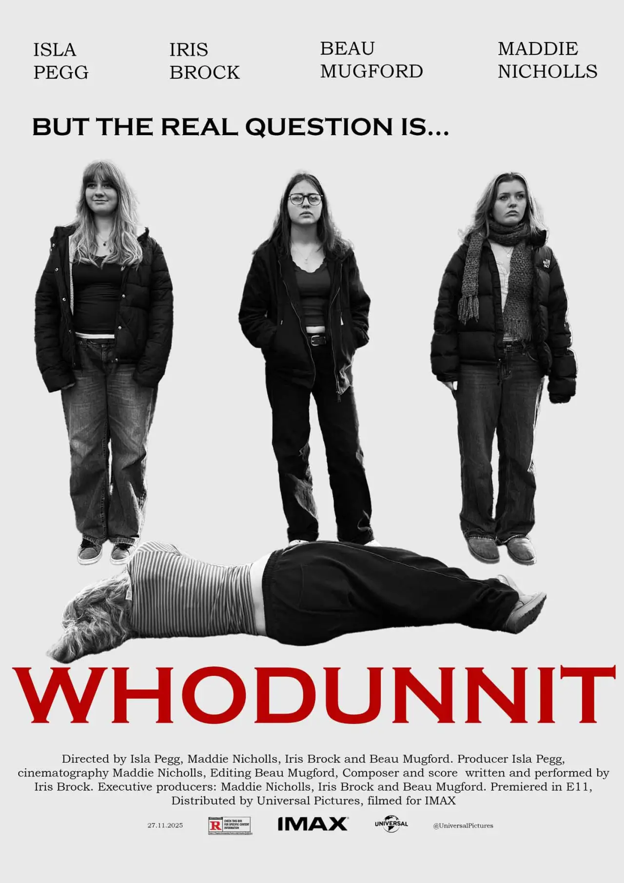 Plakat filmowy "WHODUNNIT"