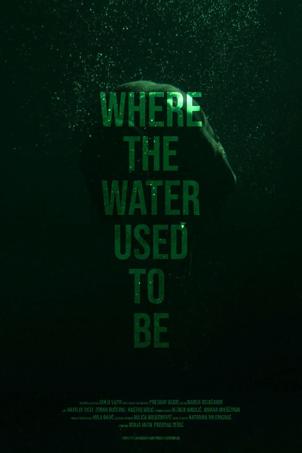 Plakat filmowy "Where the Water Used to Be"