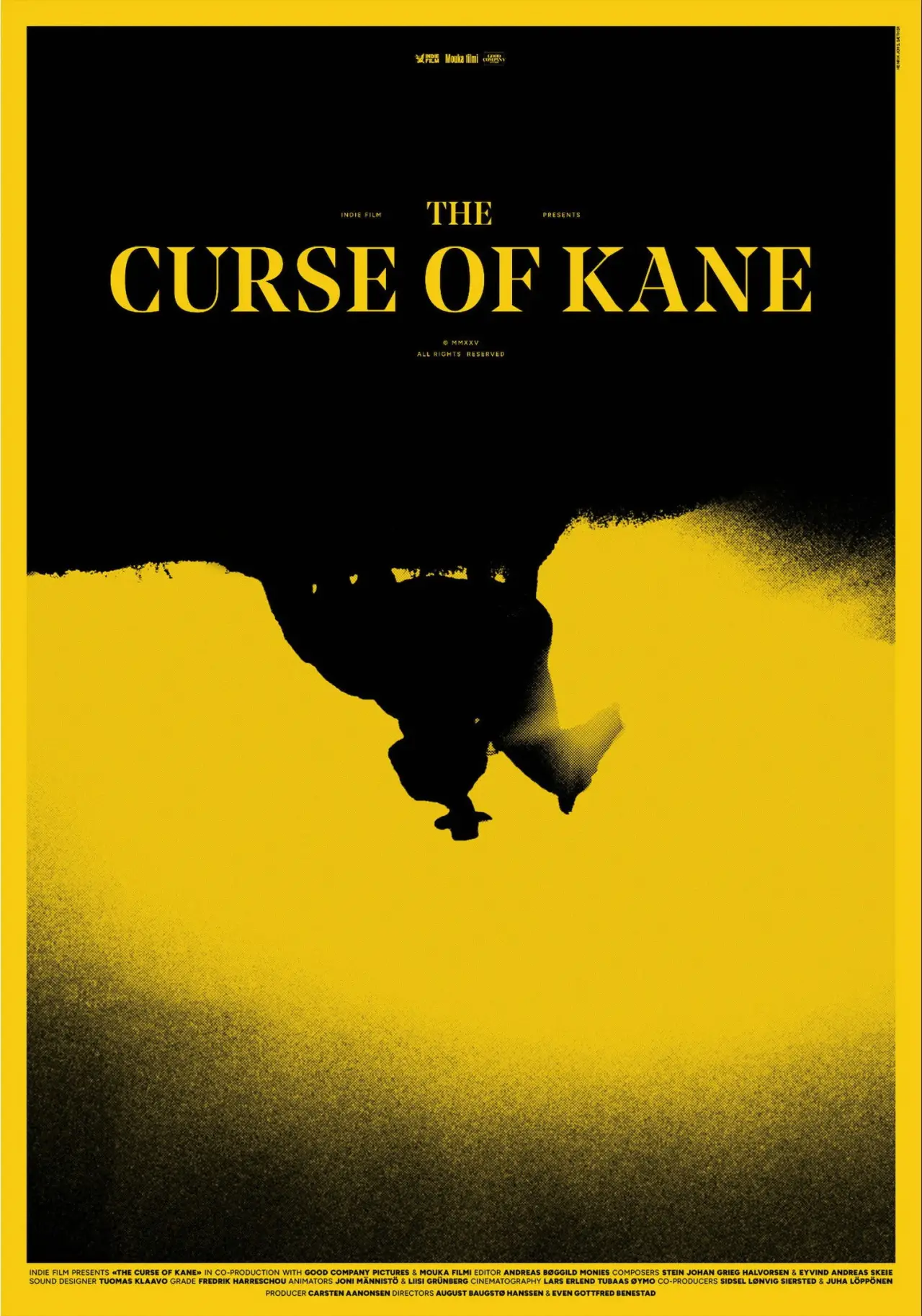 Plakat filmowy "Forbannelsen Kane"