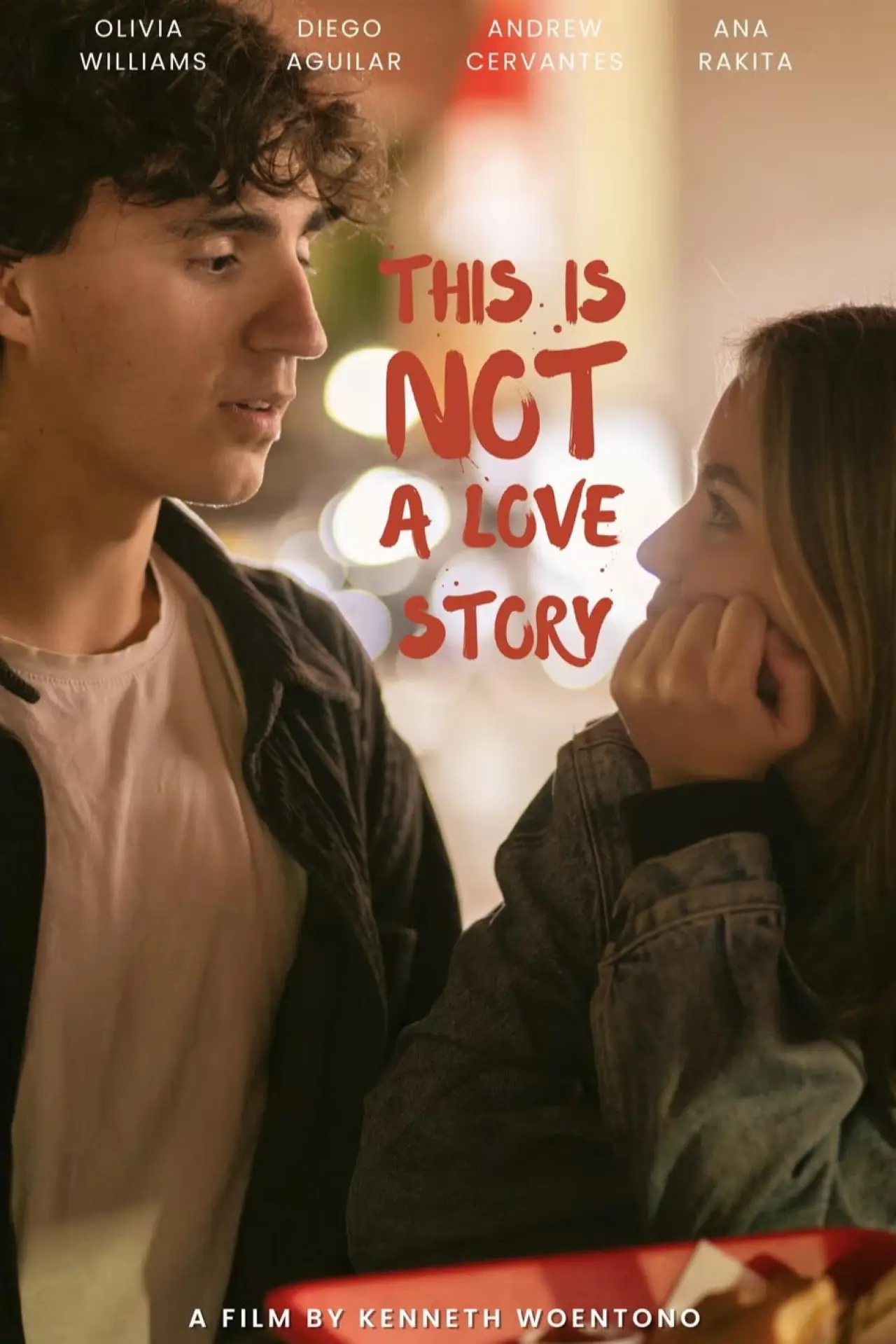 Plakat filmowy "This Is Not a Love Story"
