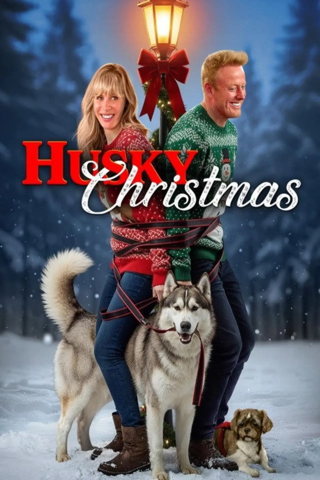Plakat filmowy "Husky Christmas"