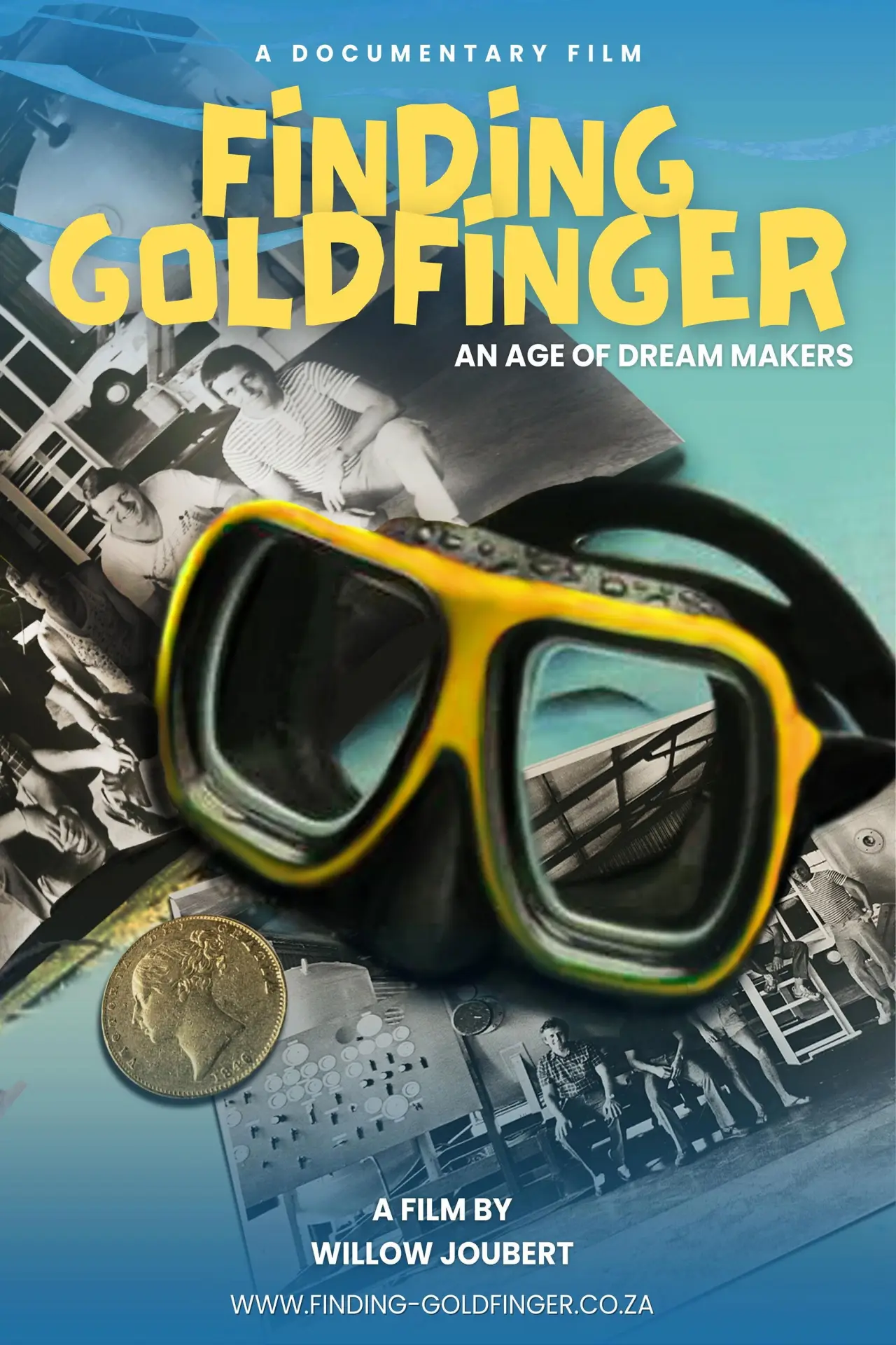 Plakat filmowy "Finding Goldfinger"