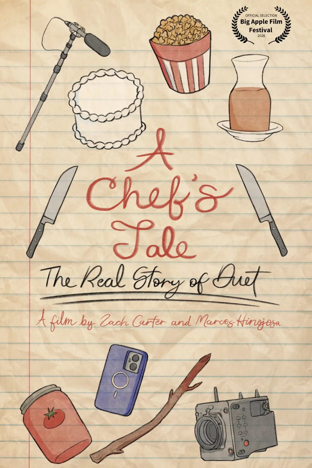Plakat filmowy "A Chef