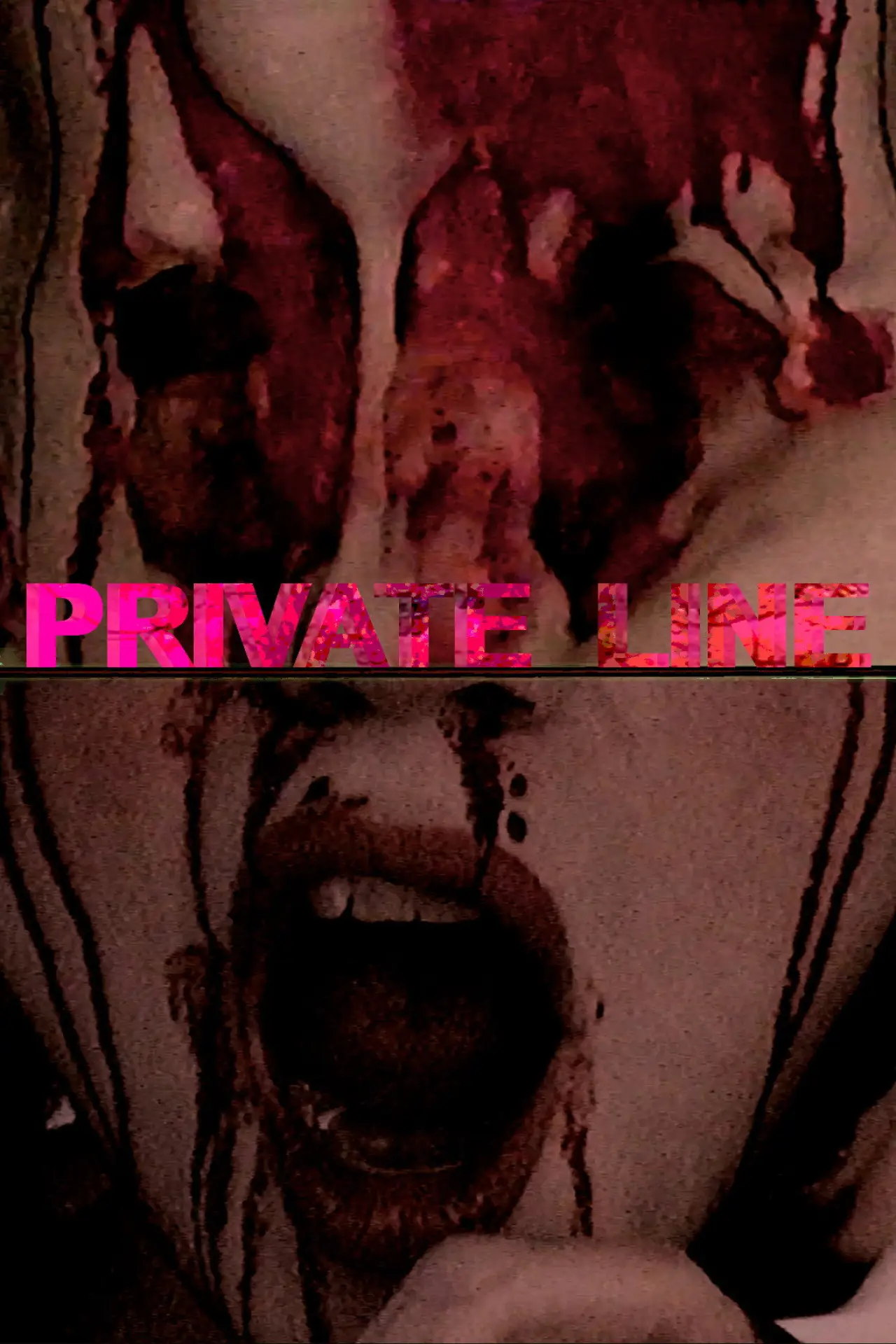 Plakat filmowy "Private Line"