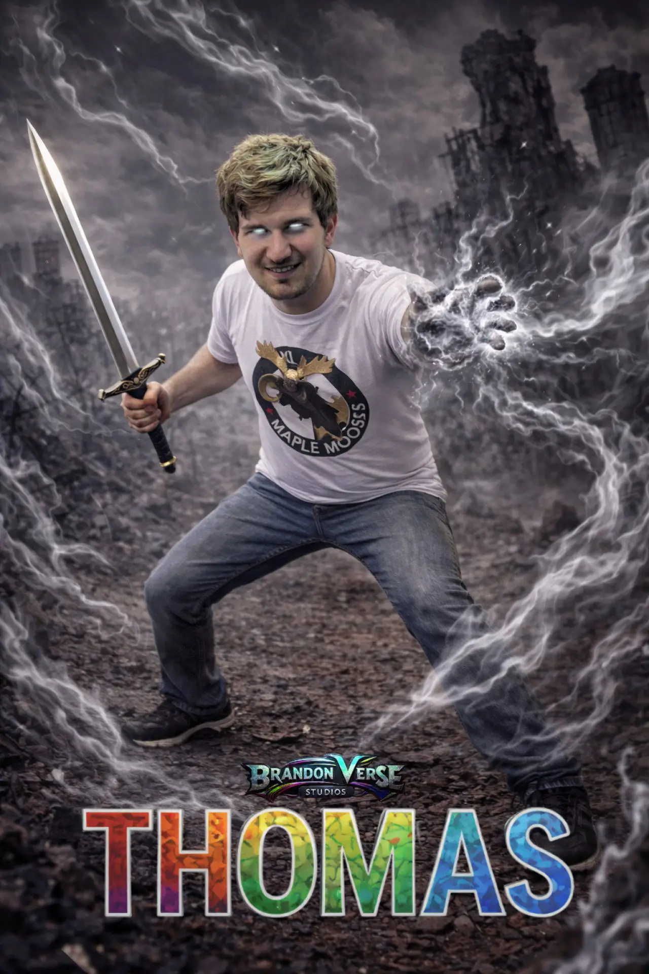 Plakat filmowy "Thomas"