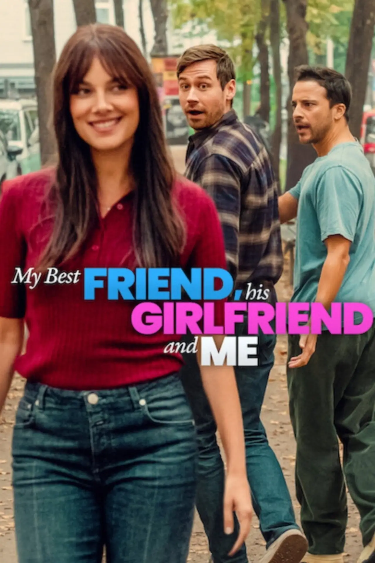 Plakat filmowy "Mein bester Freund, seine Freundin und ich"