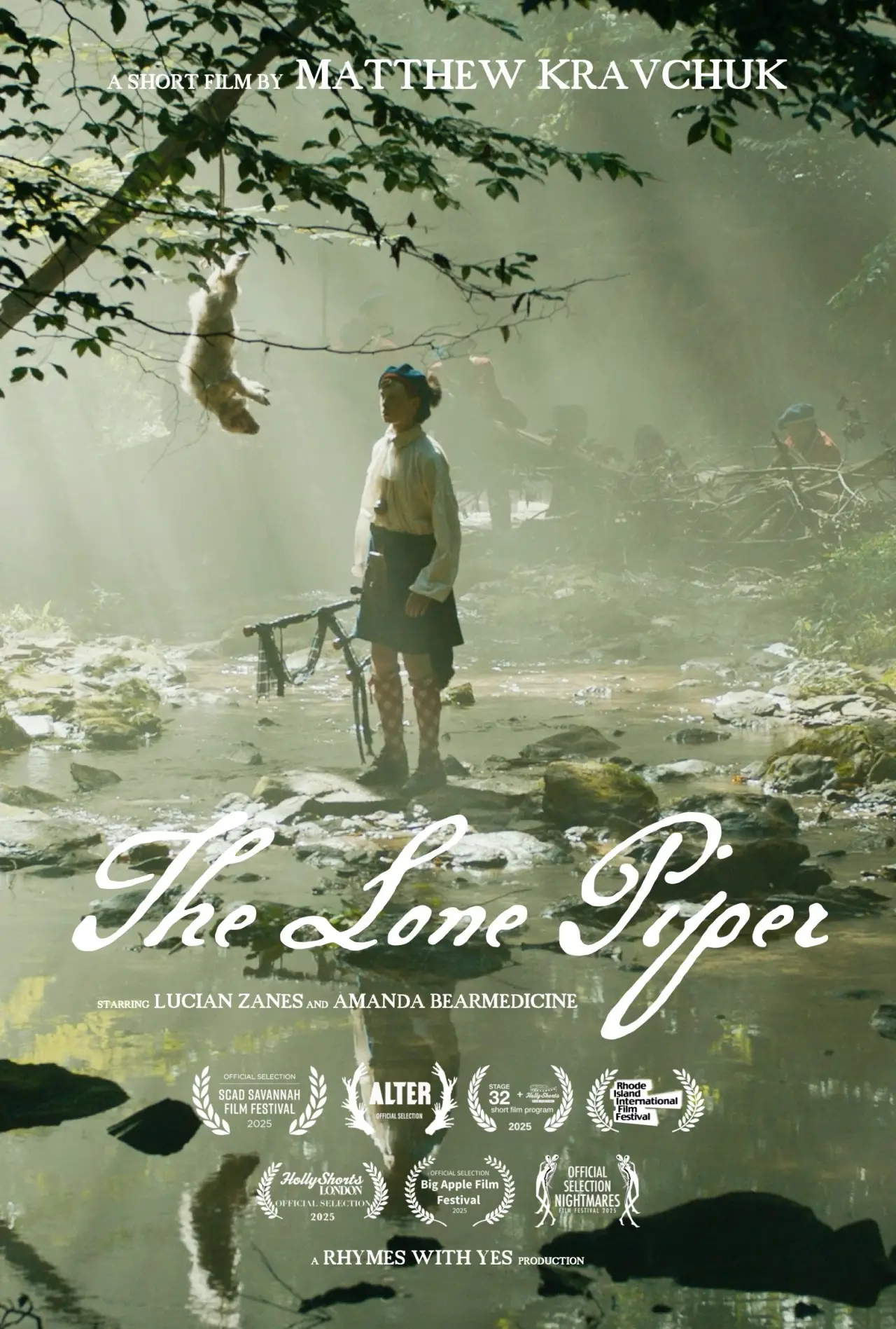 Plakat filmowy "The Lone Piper"