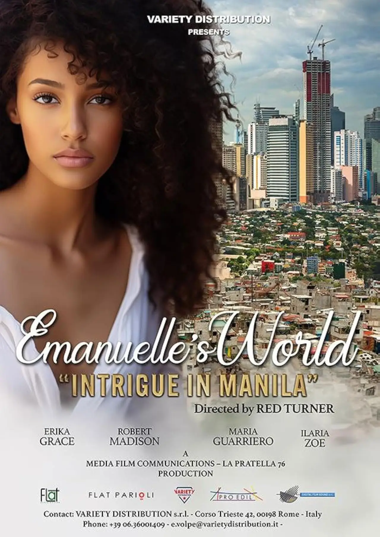 Plakat filmowy "Emanuelle
