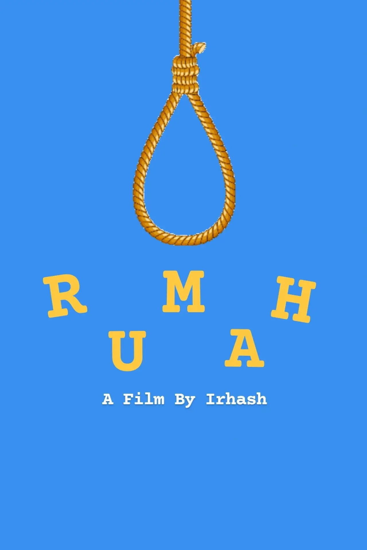 Plakat filmowy "RUMAH"