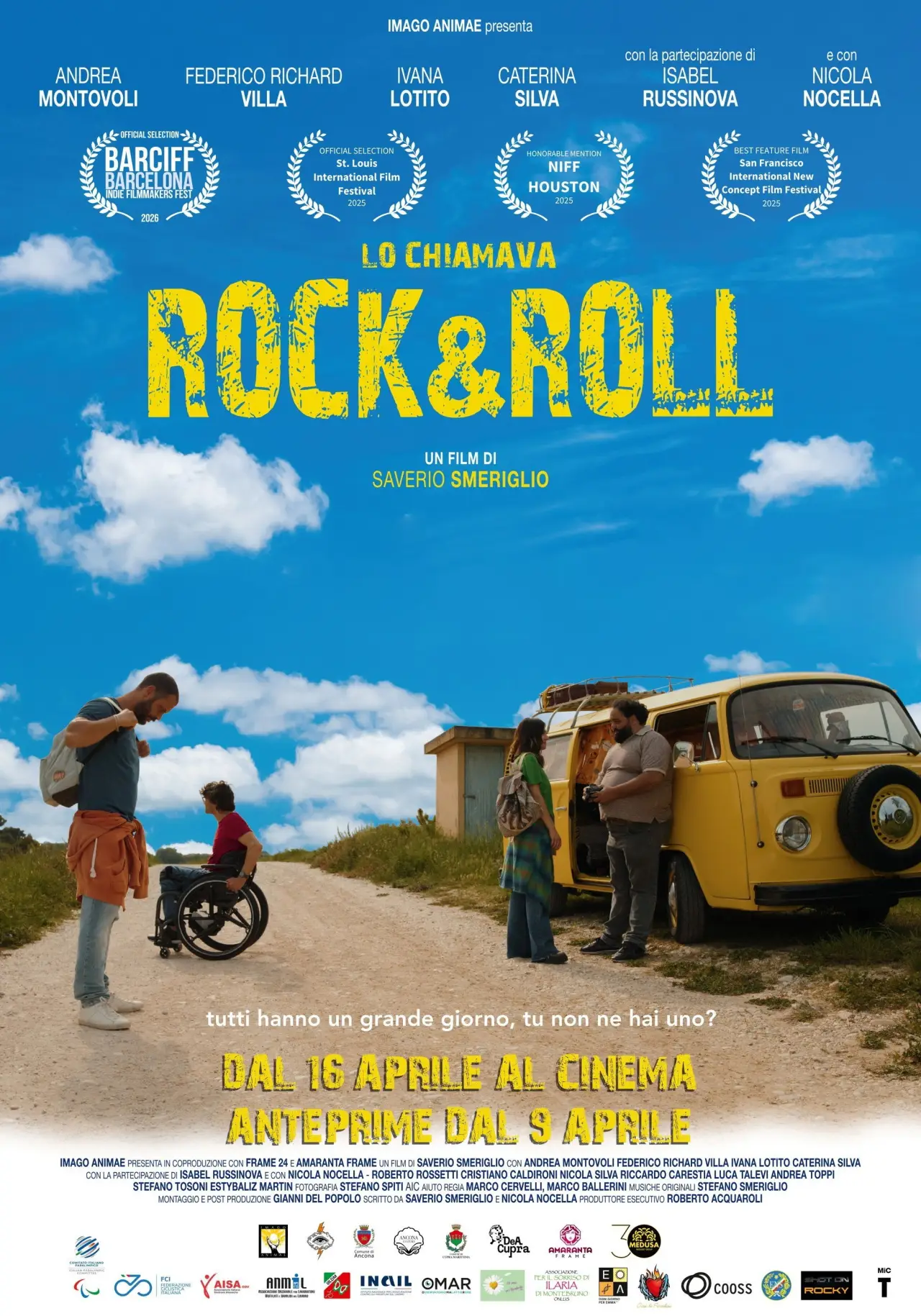 Plakat filmowy "Lo chiamava Rock & Roll"