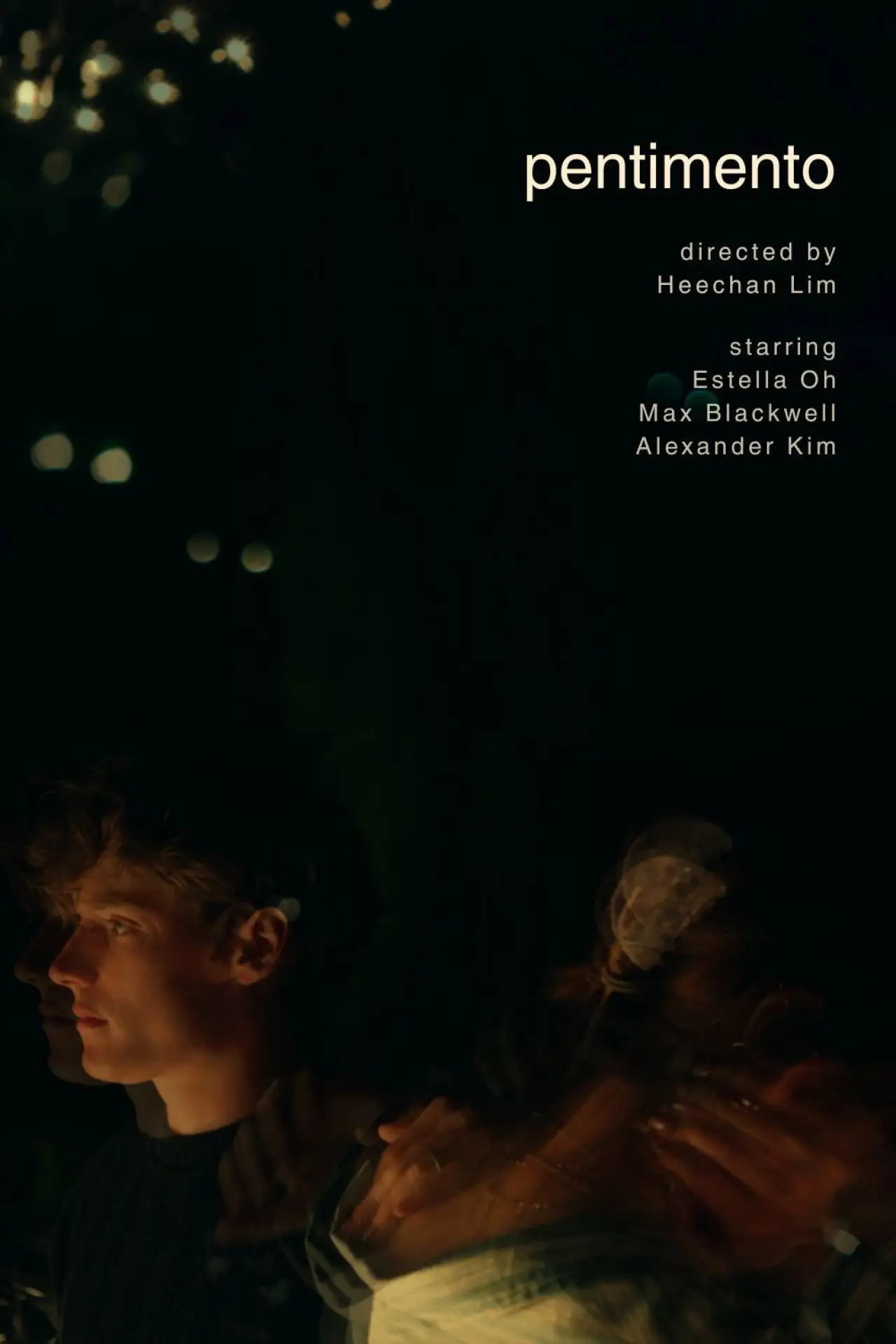 Plakat filmowy "Pentimento"