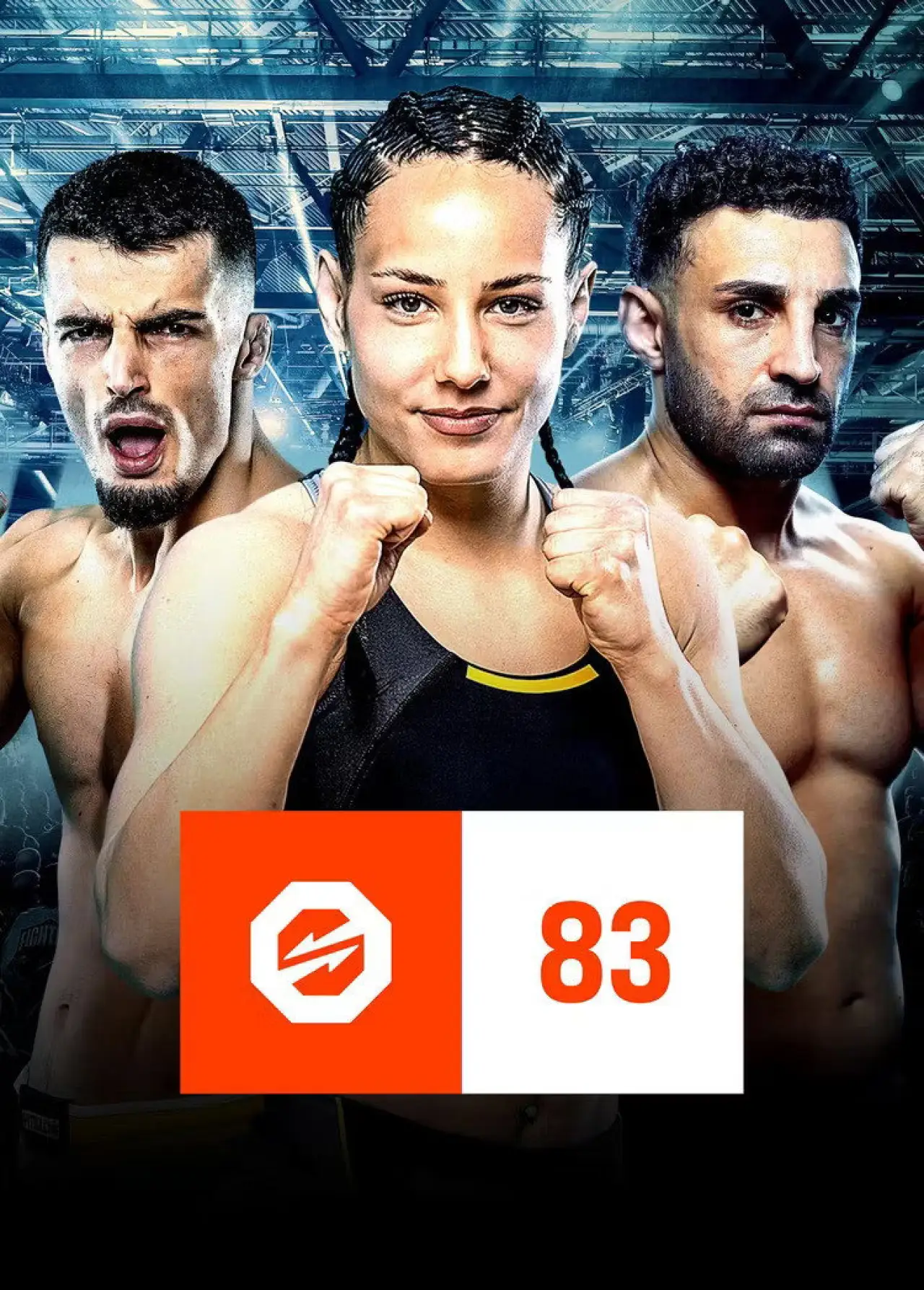 Plakat filmowy "OKTAGON 83: Samsonidse vs. Machaev"