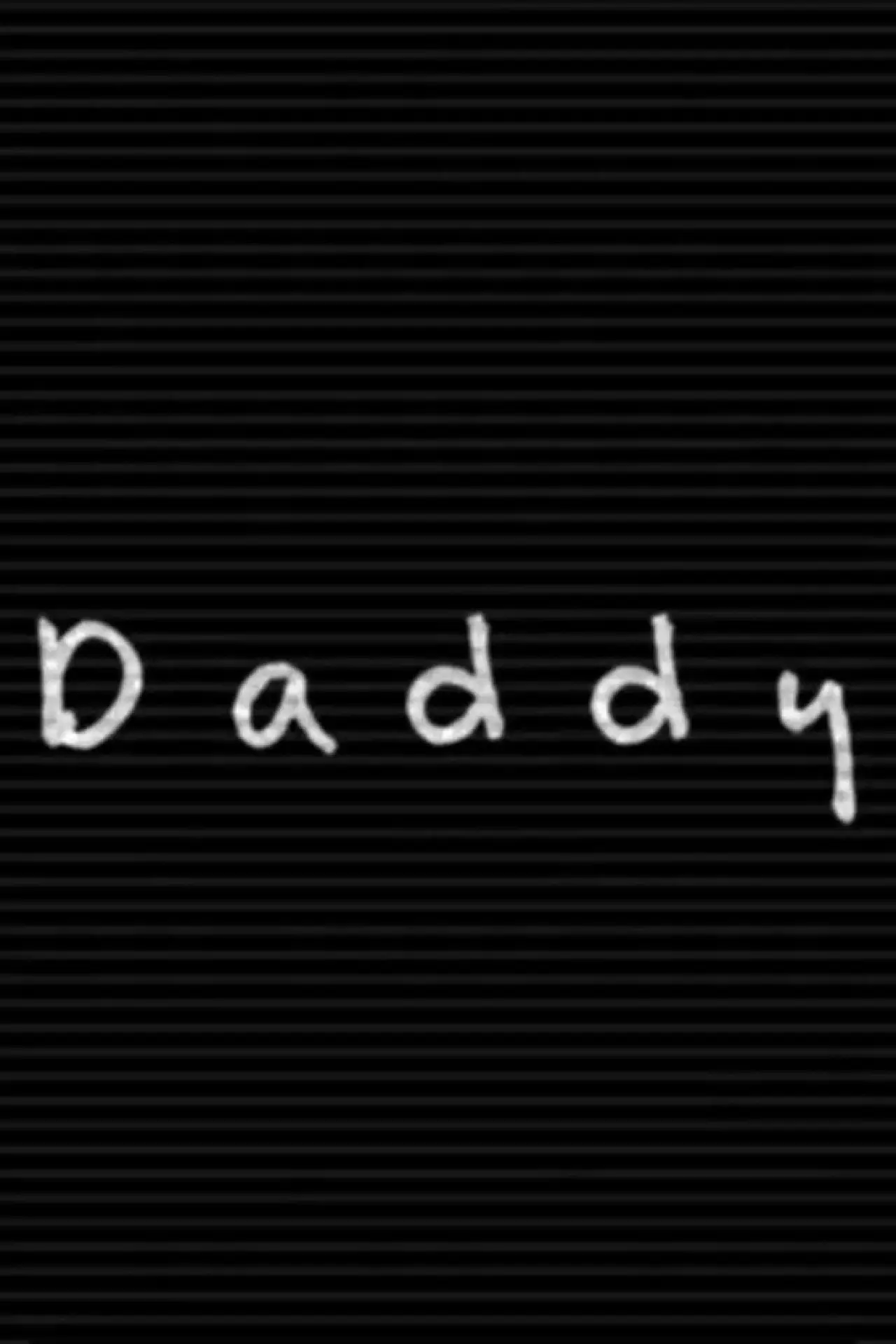 Plakat filmowy "Daddy"