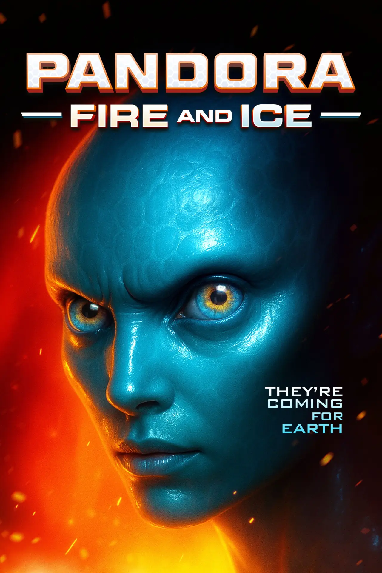 Plakat filmowy "Pandora: Fire and Ice"