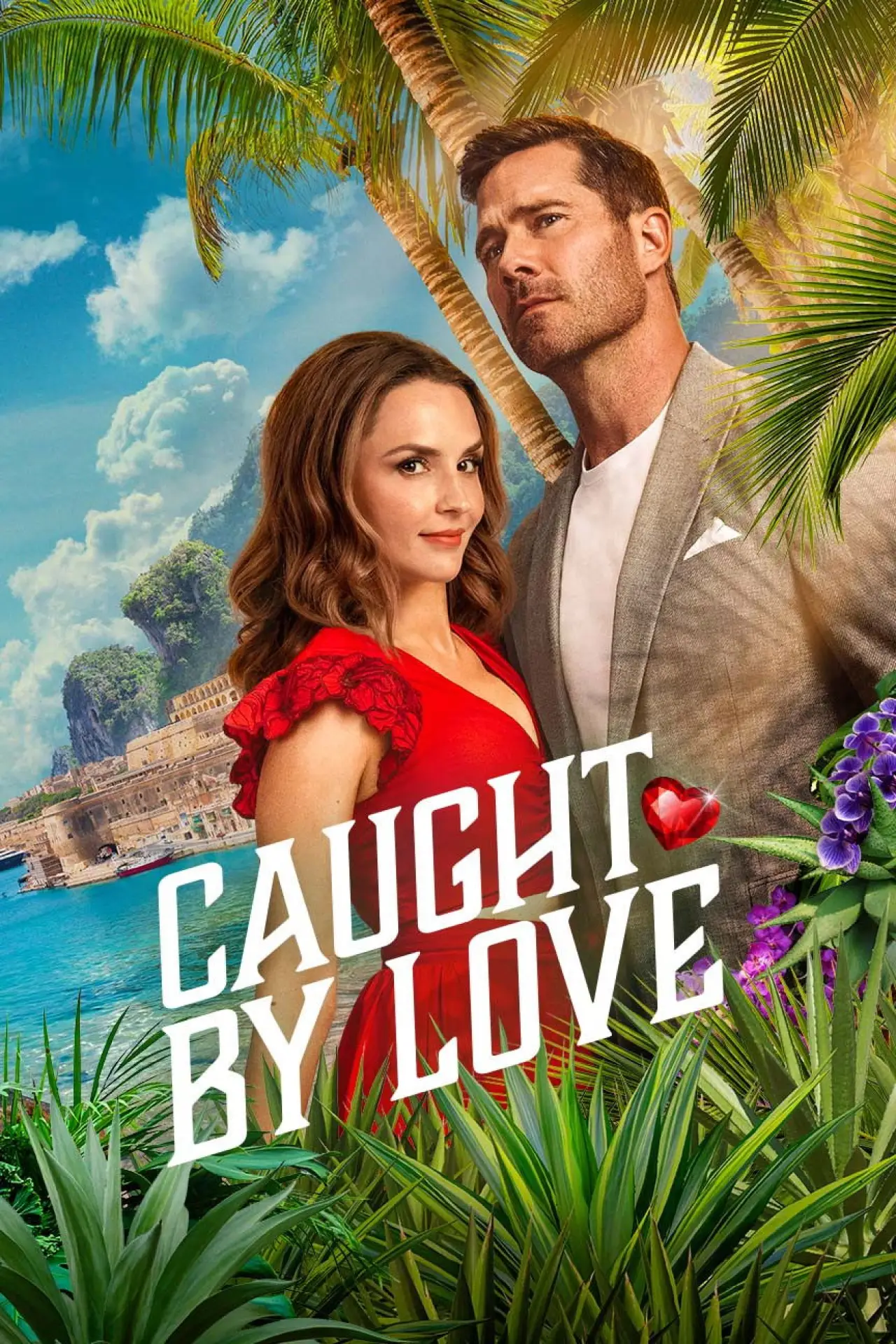 Plakat filmowy "Caught by Love"