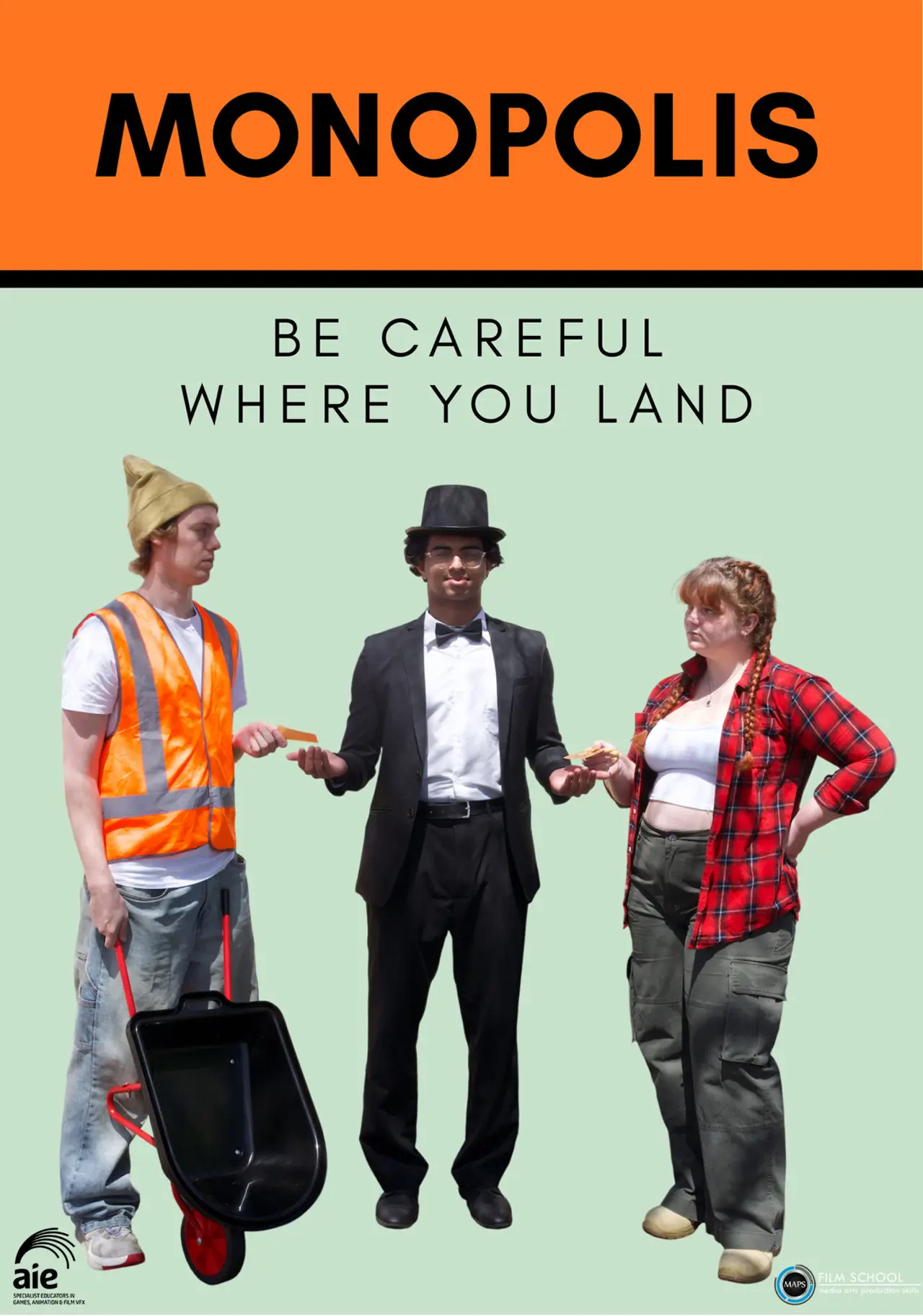 Plakat filmowy "Monopolis"