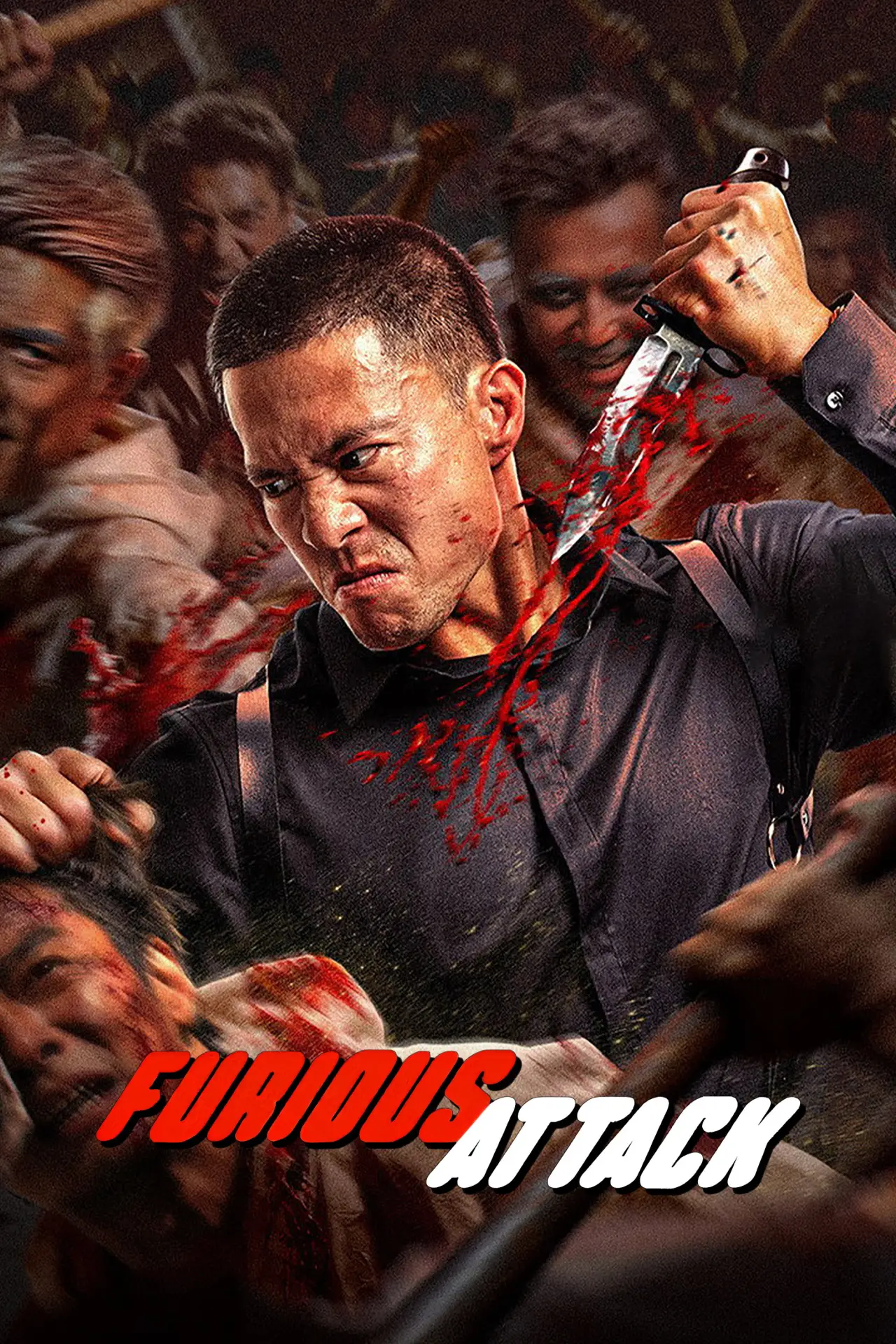 Plakat filmowy "怒袭"