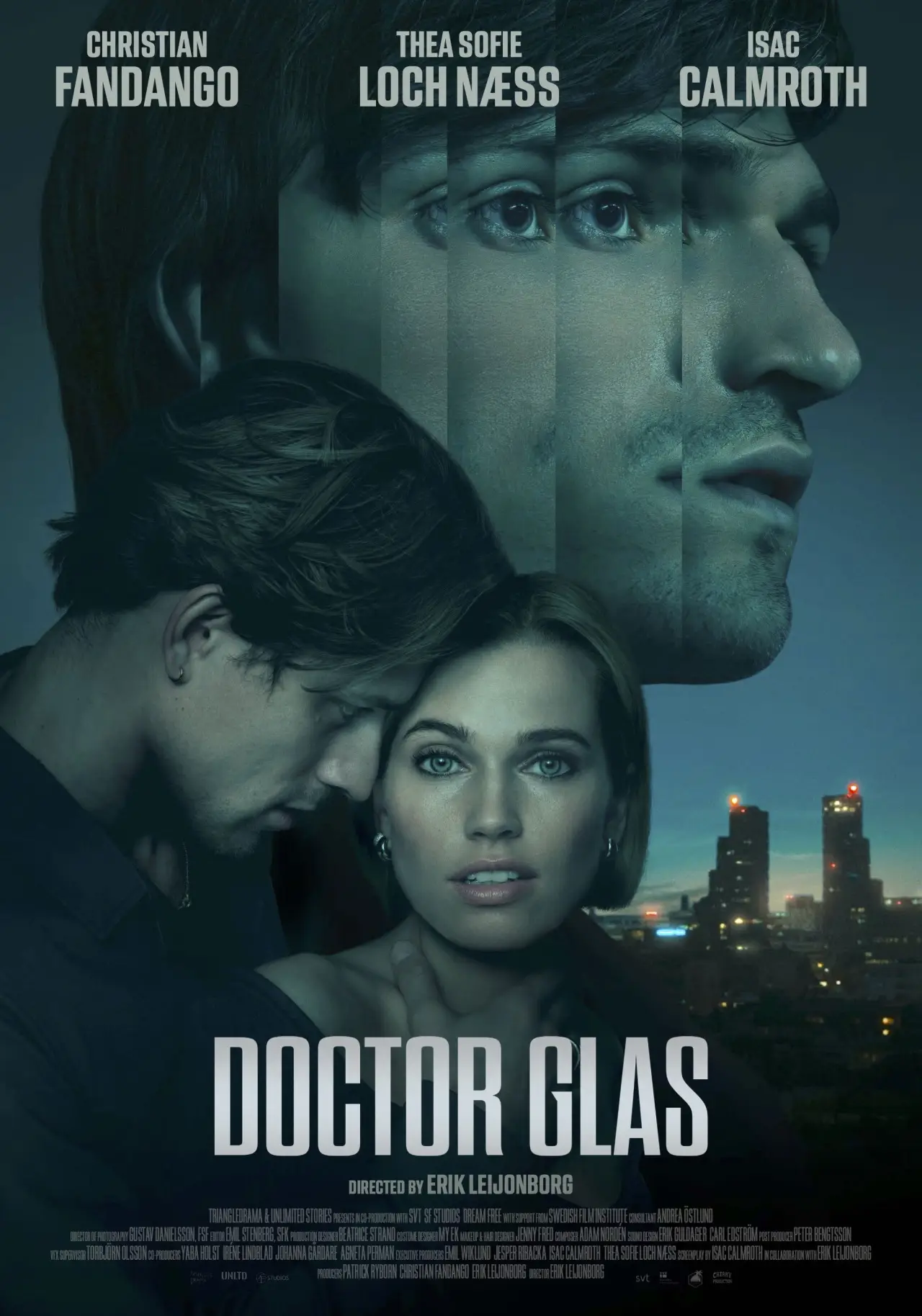 Plakat filmowy "Doktor Glas"