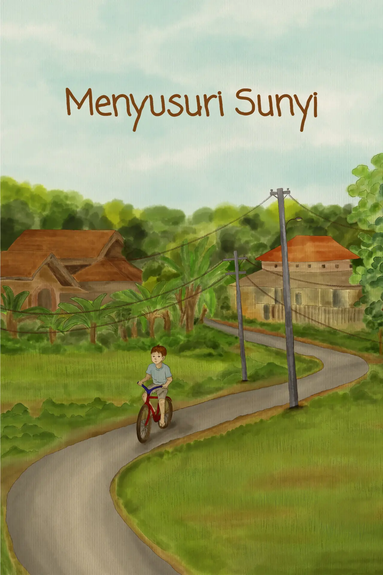 Plakat filmowy "Menyusuri Sunyi"
