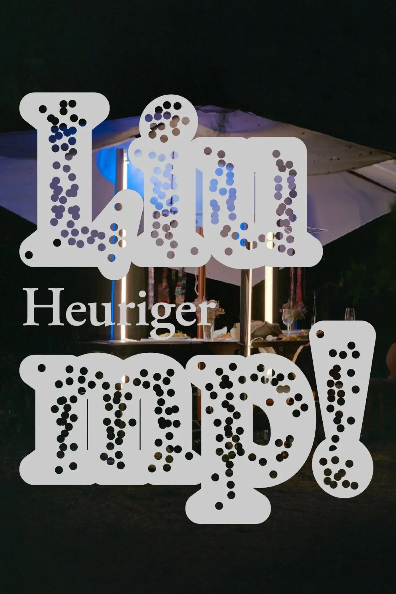 Plakat filmowy "Liump! Heuriger"