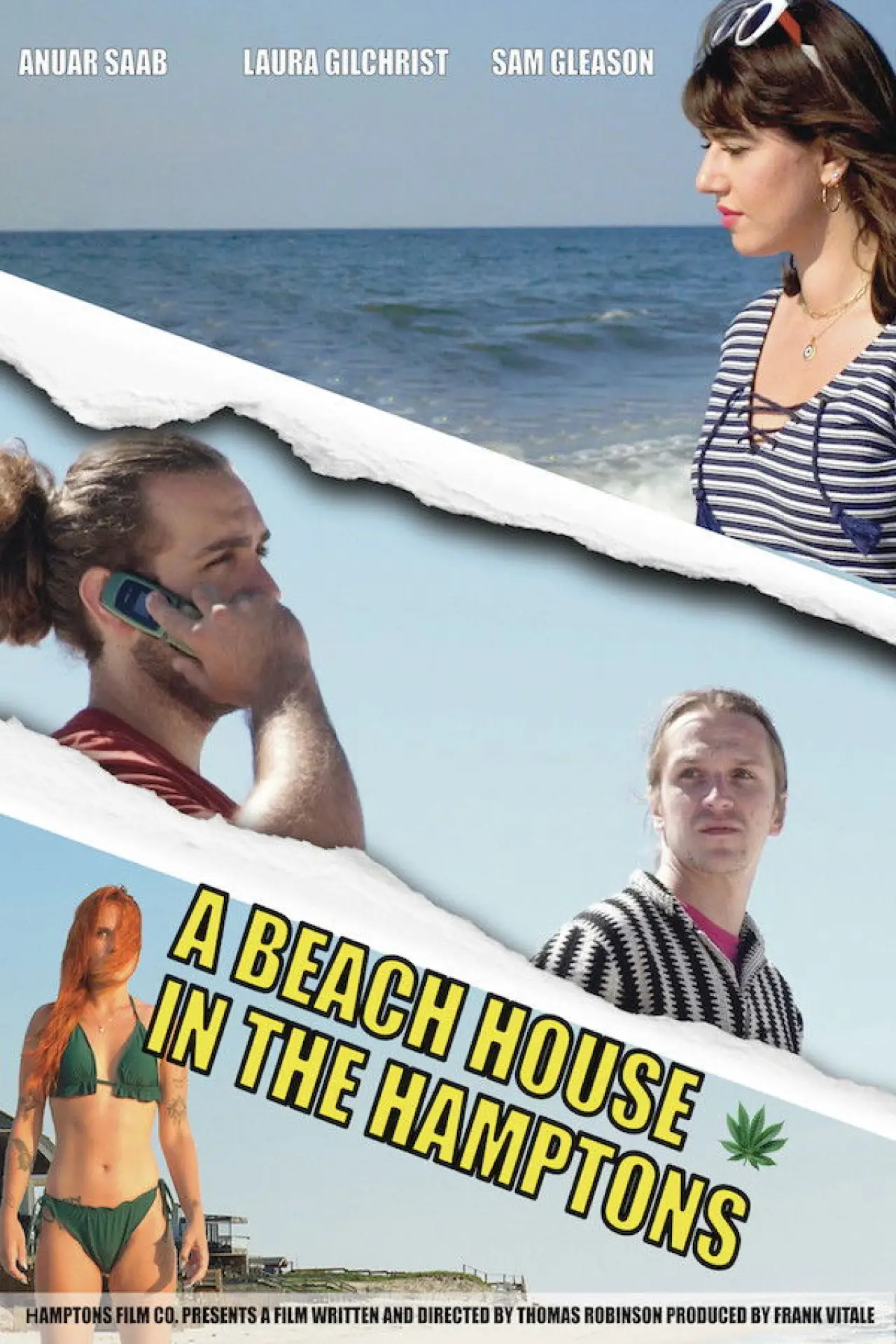 Plakat filmowy "A Beach House in the Hamptons"