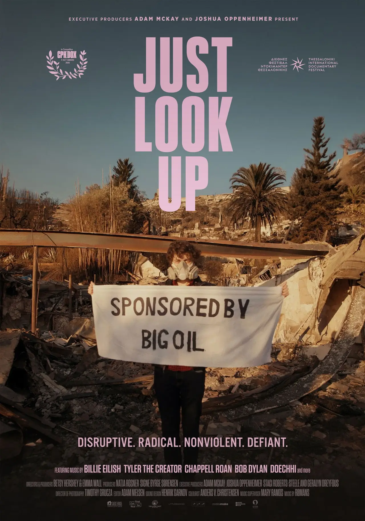 Plakat filmowy "Just Look Up"