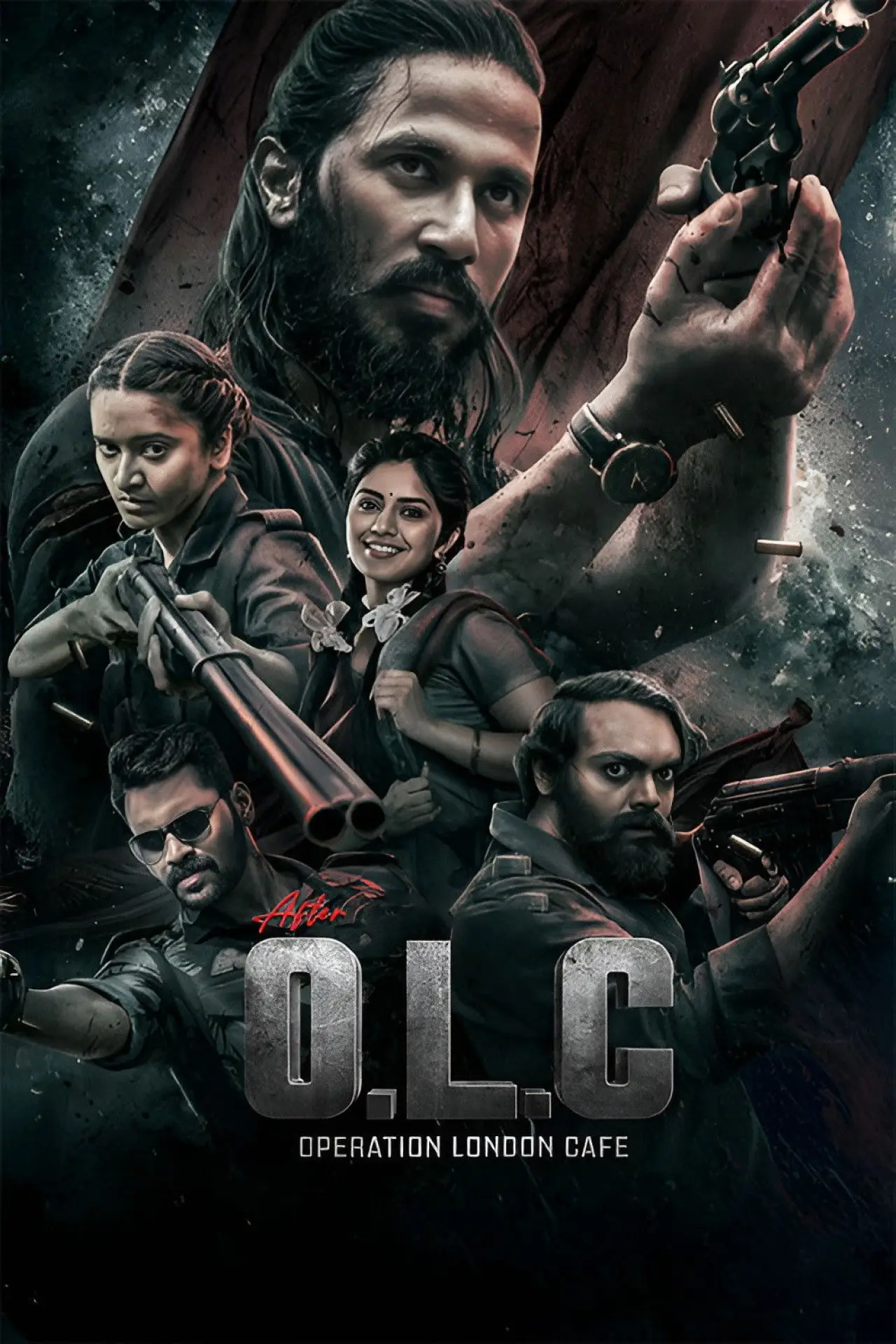 Plakat filmowy "Operation London Cafe"