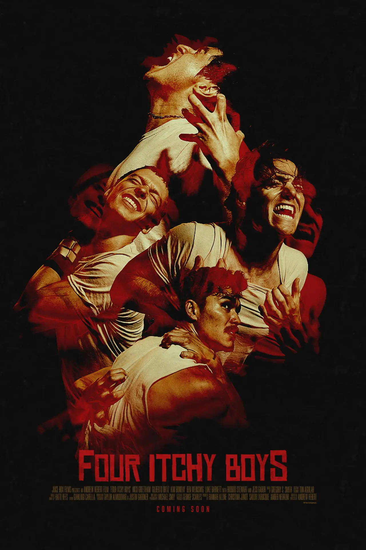 Plakat filmowy "Four Itchy Boys"