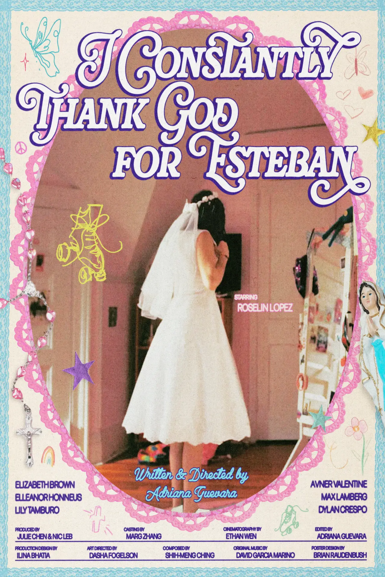 Plakat filmowy "I Constantly Thank God for Esteban"