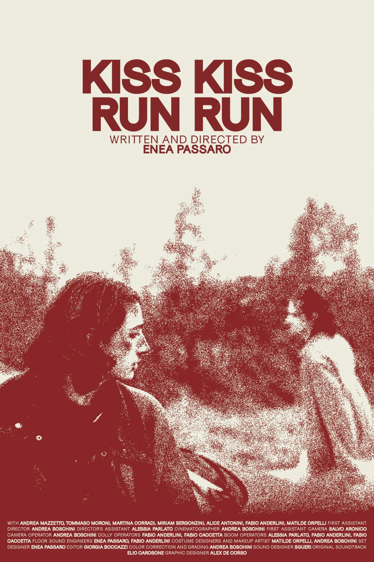 Plakat filmowy "Kiss Kiss Run Run"