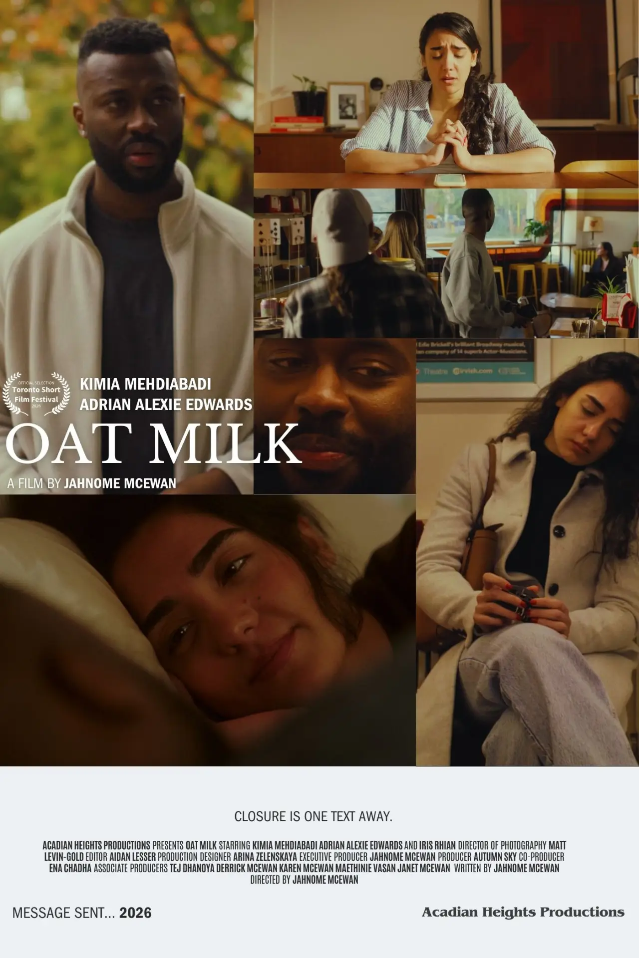 Plakat filmowy "Oat Milk"