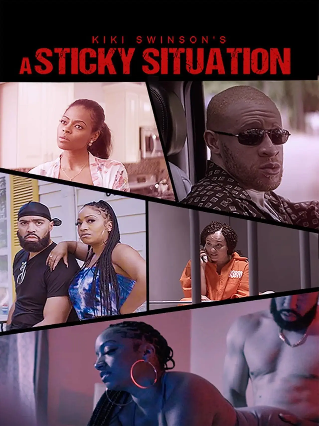 Plakat filmowy "A Sticky Situation"