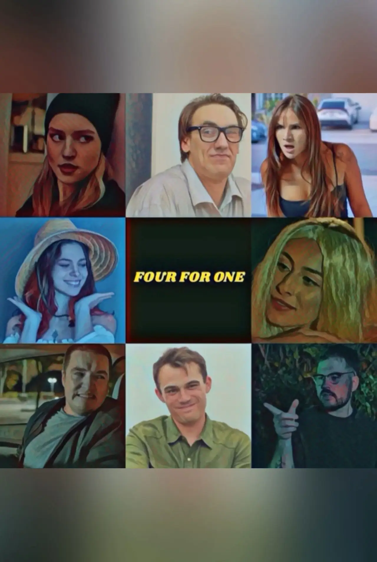 Plakat filmowy "Four For One"