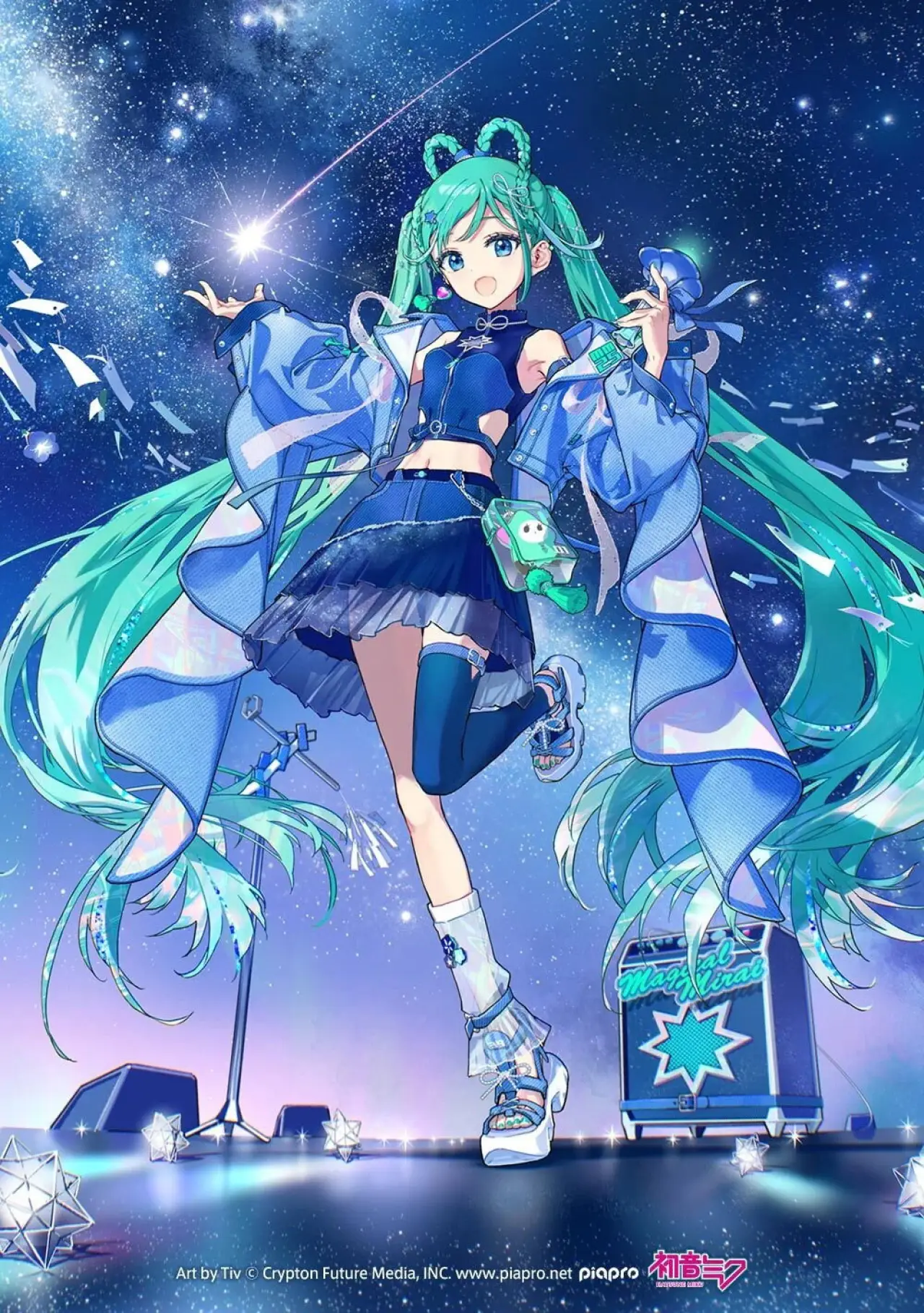 Plakat filmowy "初音ミク マジカルミライ 2025"