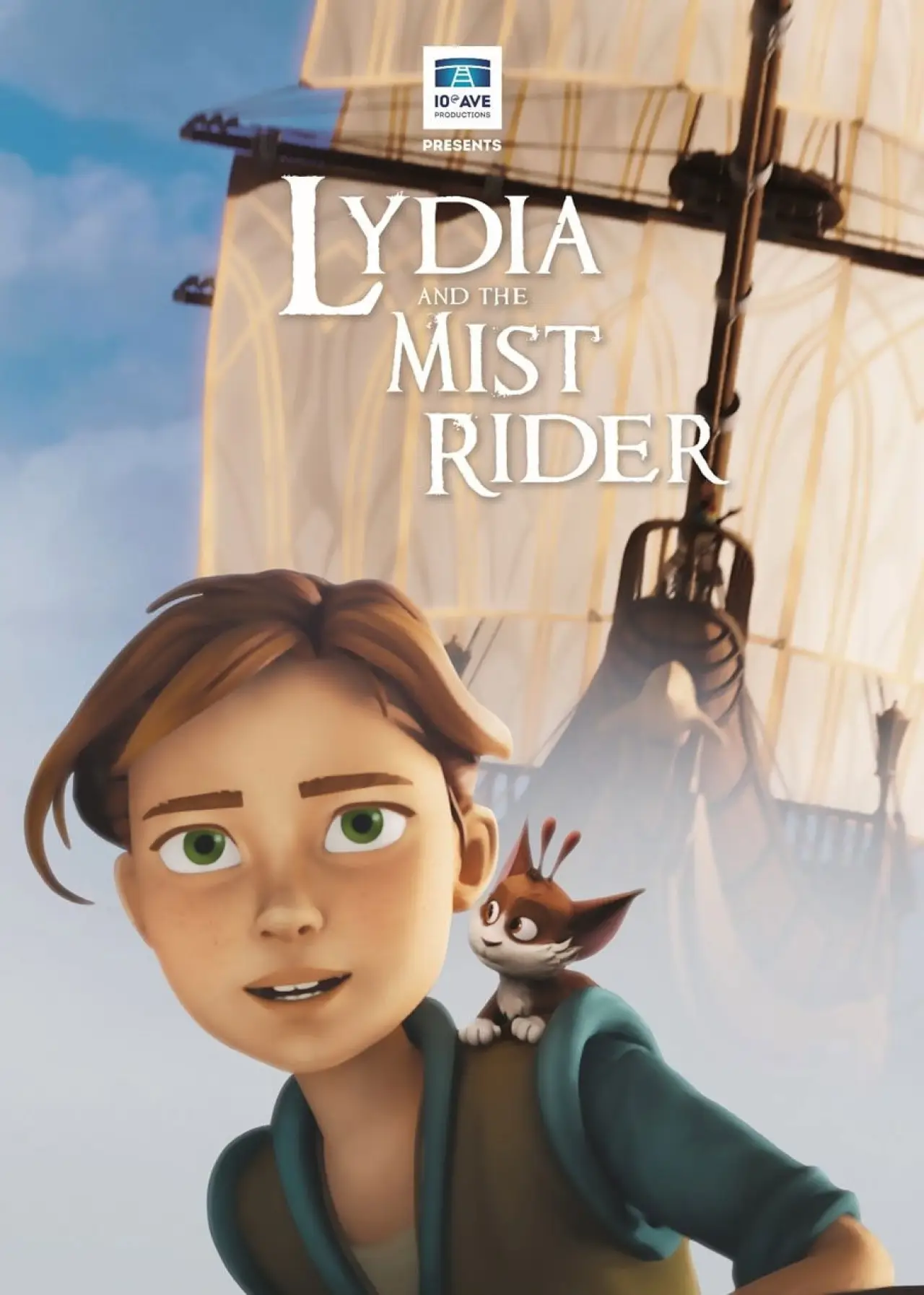 Plakat filmowy "Lydia and the Mist Rider"