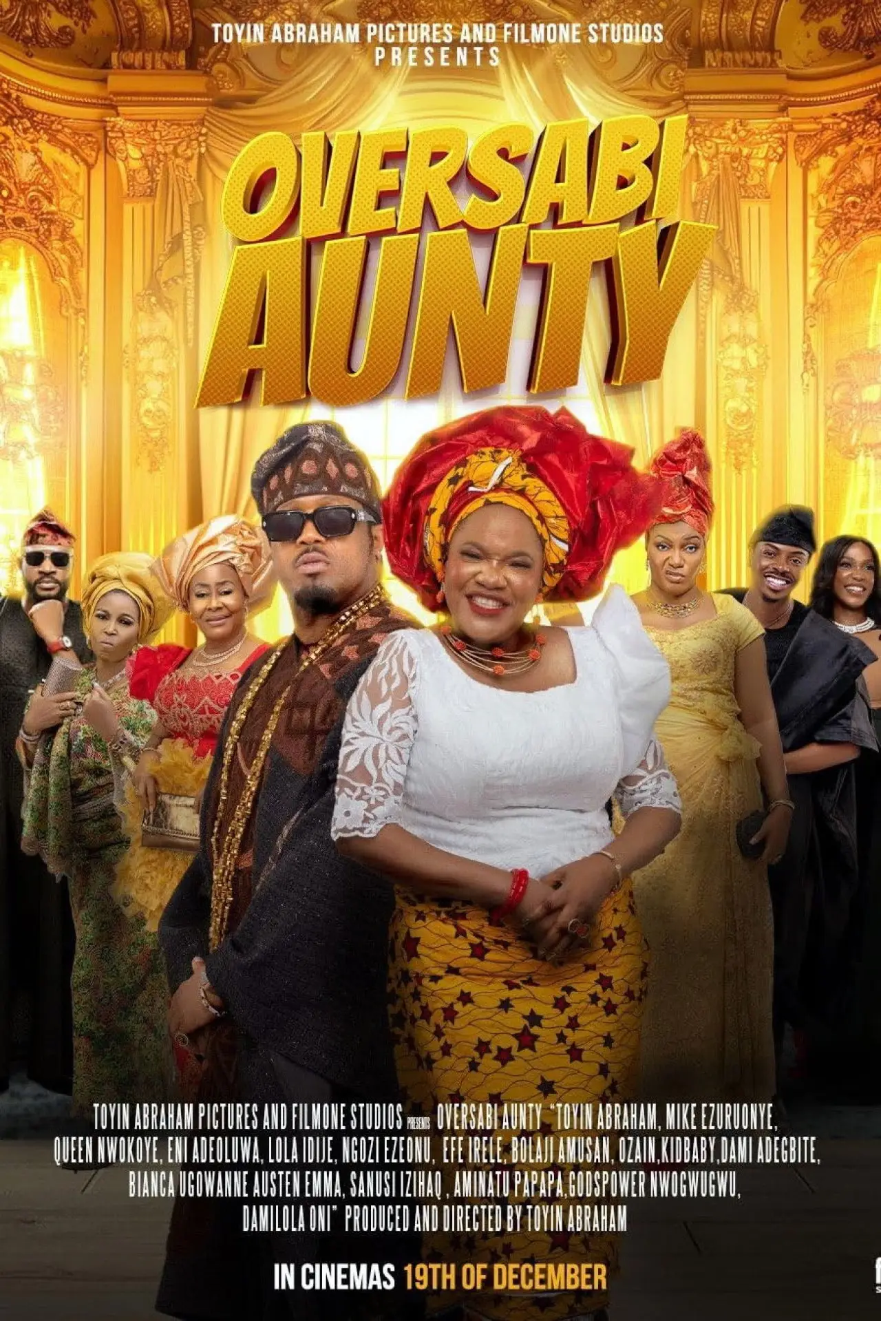 Plakat filmowy "Oversabi Aunty"