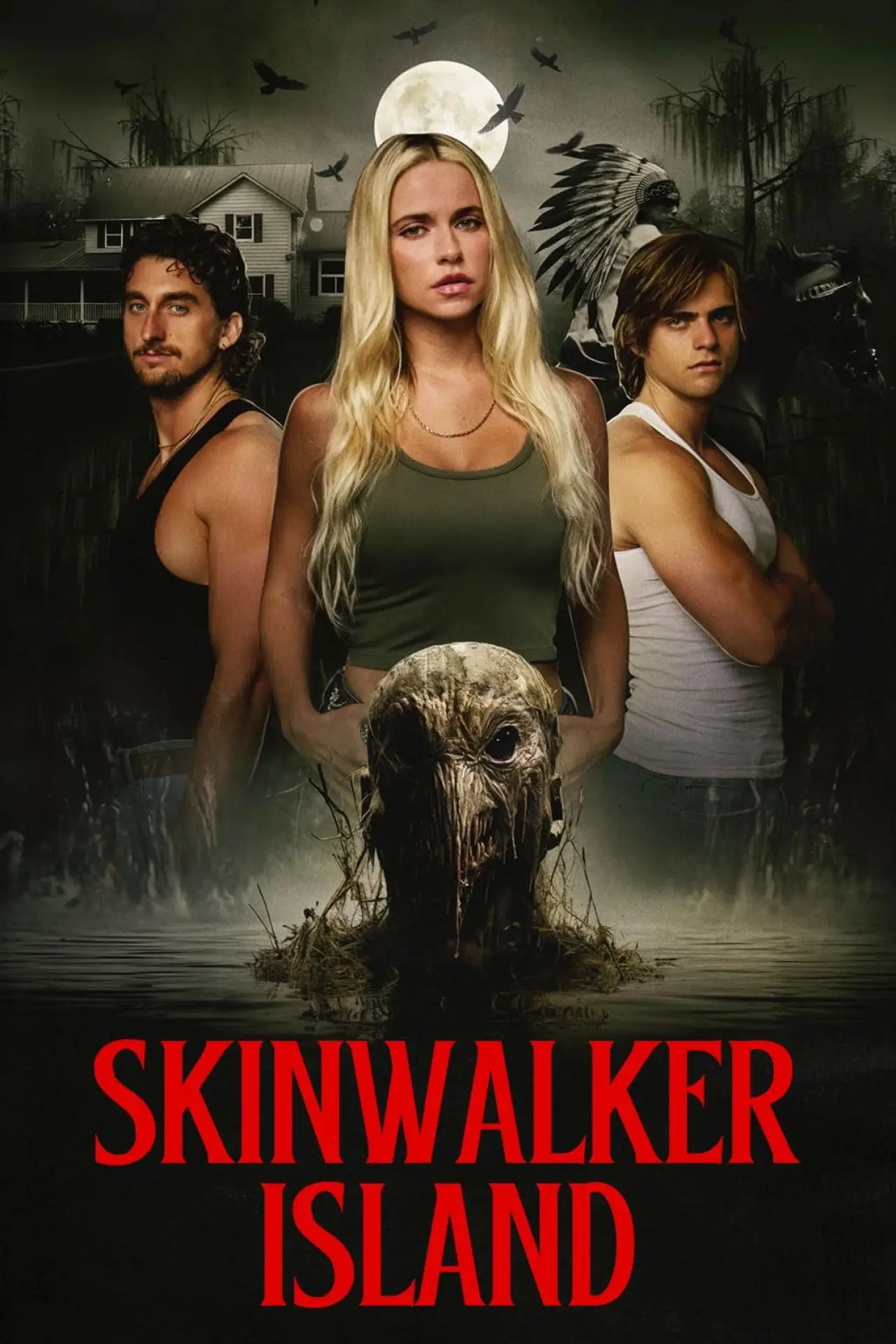 Plakat filmowy "Skinwalker Island"