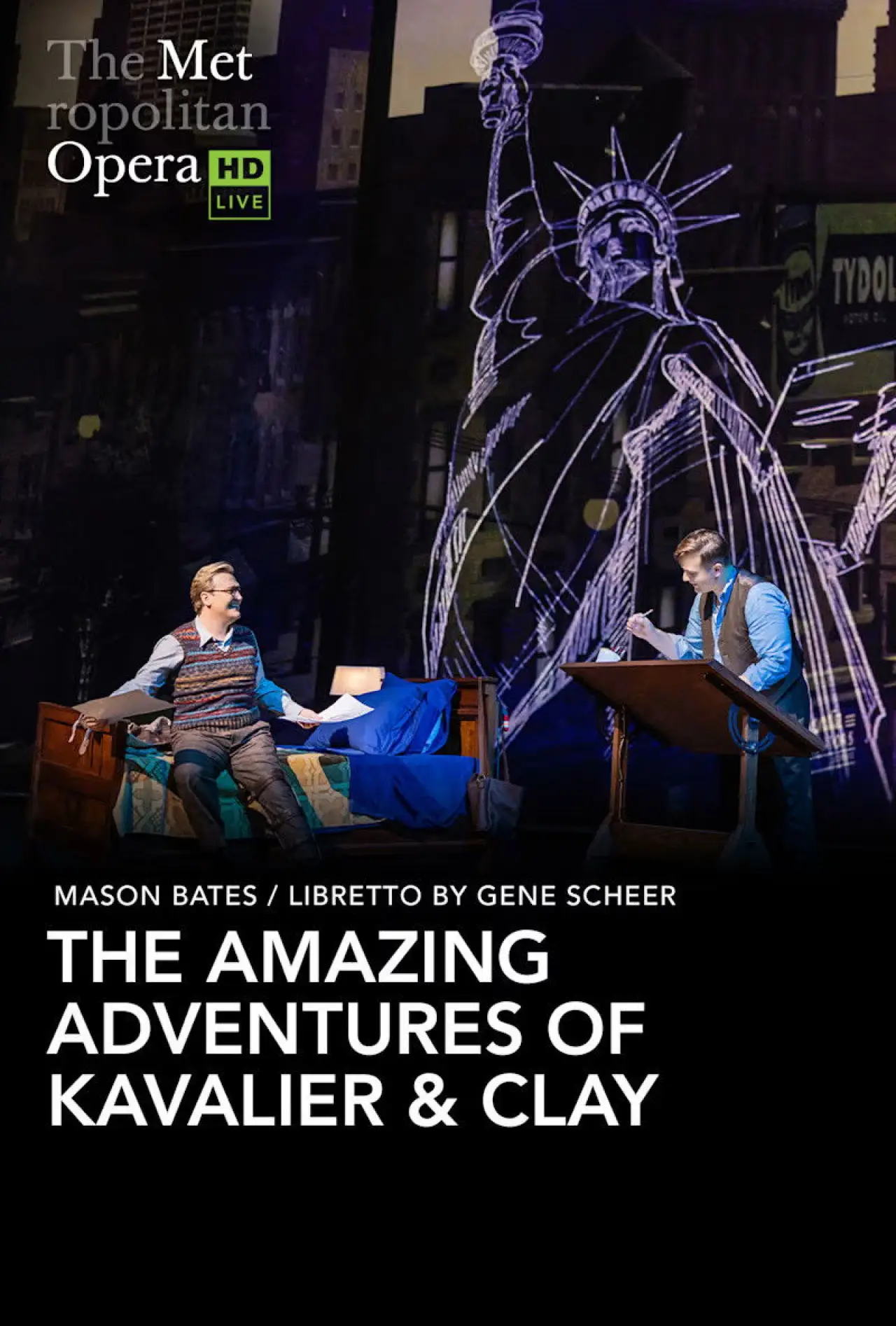 Plakat filmowy "The Metropolitan Opera: The Amazing Adventures of Kavalier & Clay"