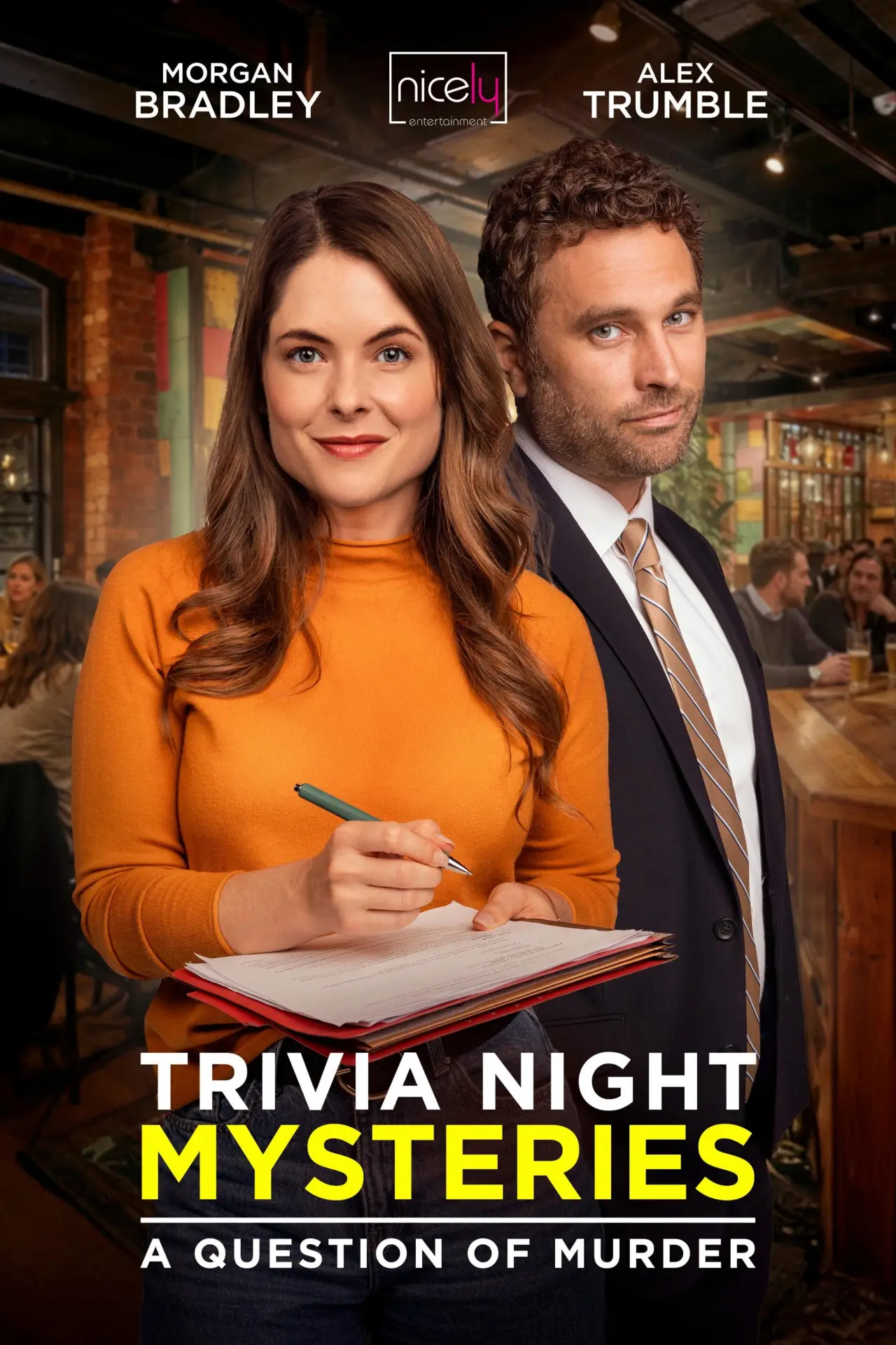 Plakat filmowy "Trivia Night Mysteries: A Question of Murder"