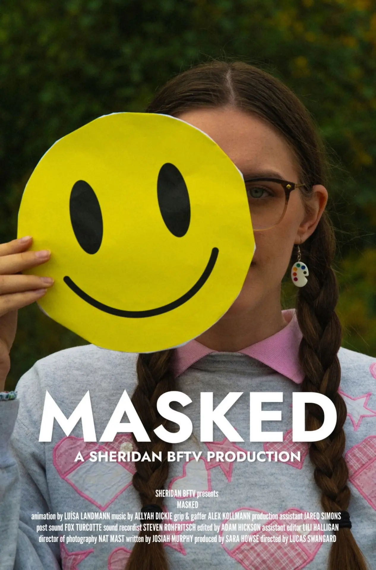 Plakat filmowy "Masked"