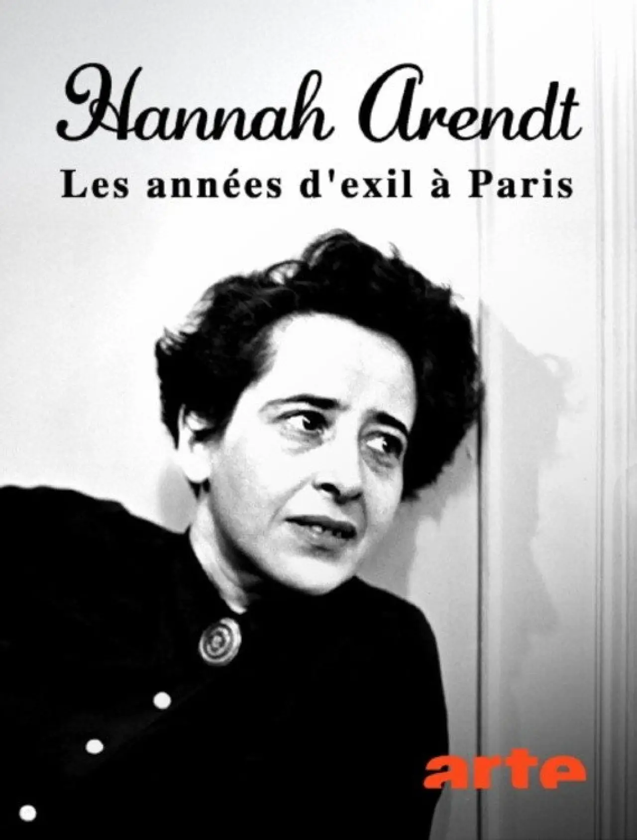 Plakat filmowy "Hannah Arendt: Eine Jüdin im Pariser Exil"