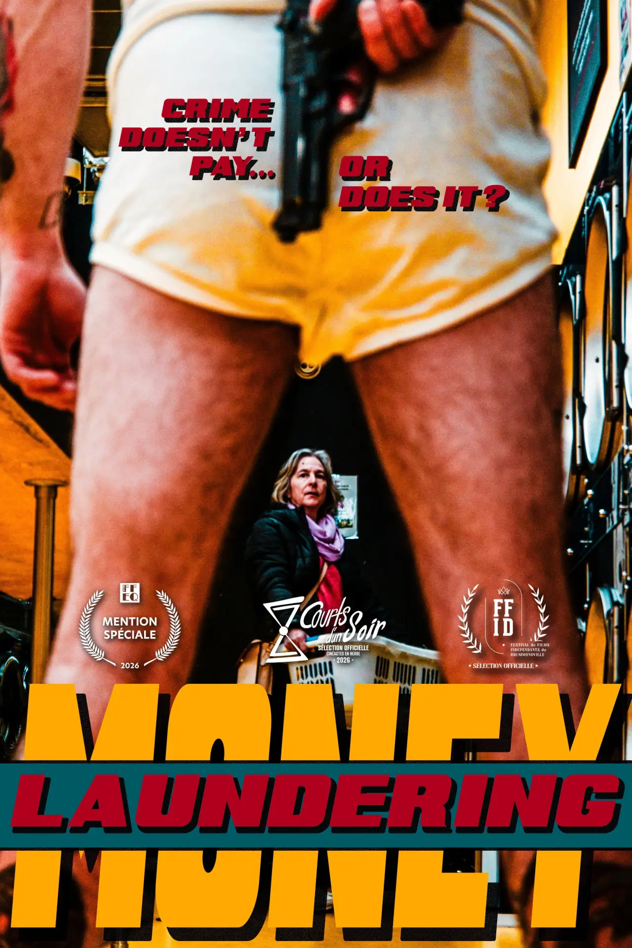 Plakat filmowy "Money Laundering"
