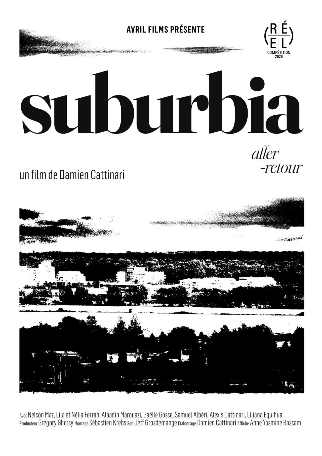 Plakat filmowy "Suburbia, aller-retour"