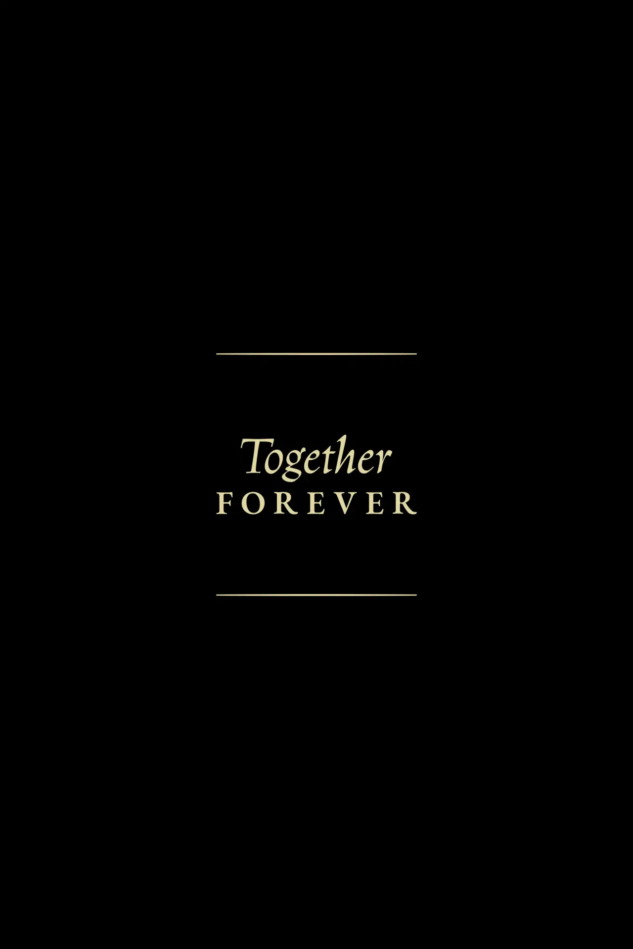 Plakat filmowy "Together Forever"